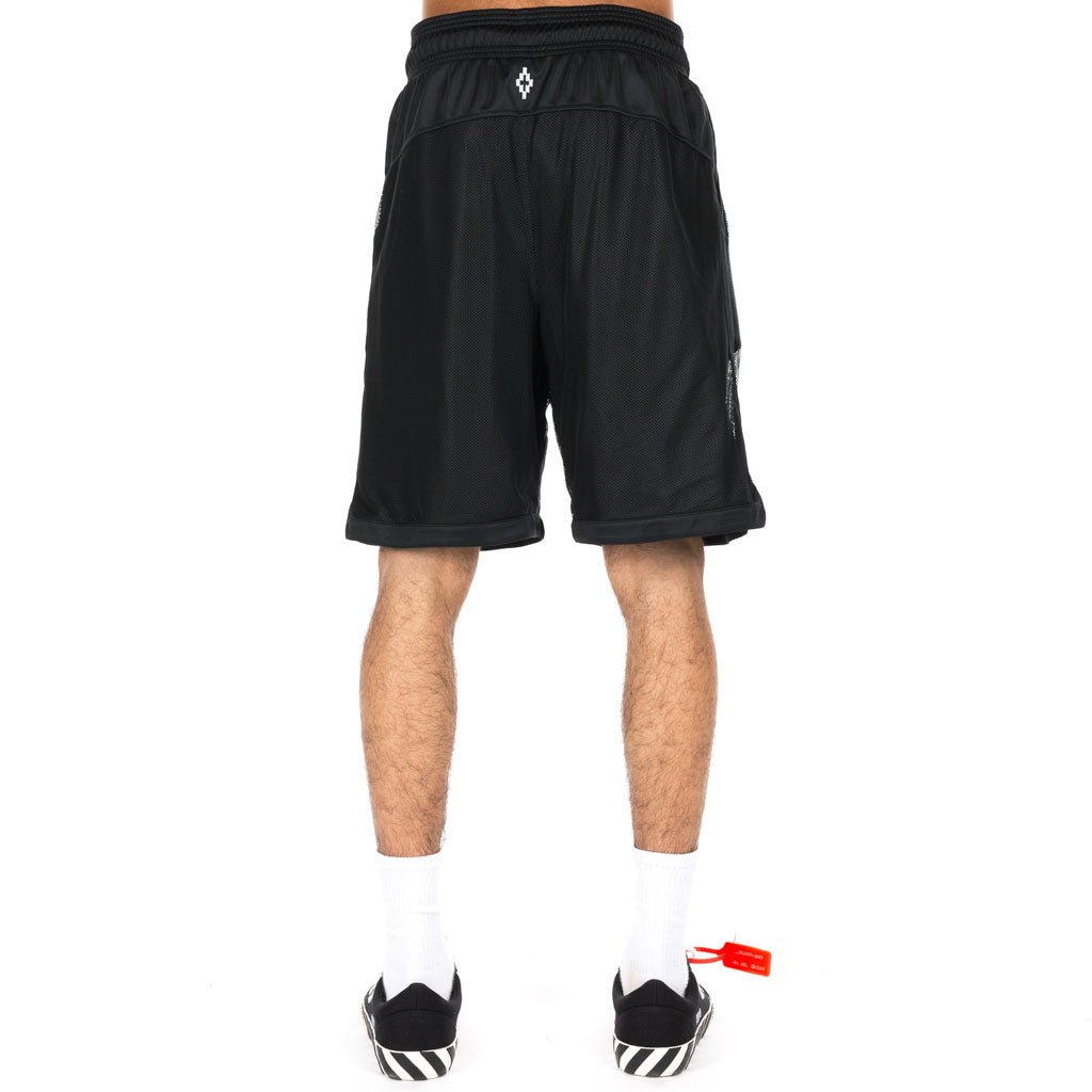 Marcelo Burlon County Mesh Shorts Black - 3