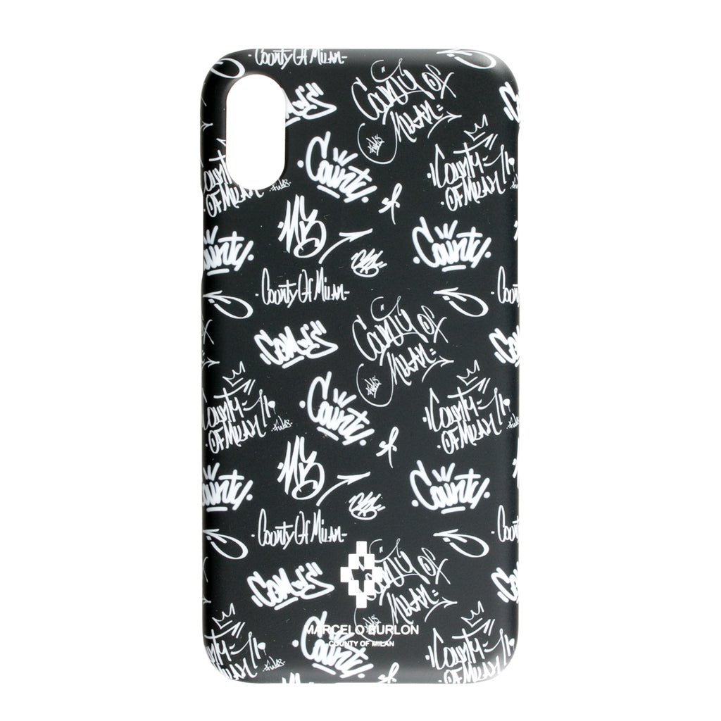 Photo of Marcelo Burlon Graffiti Tag iPhone X Cover - 1