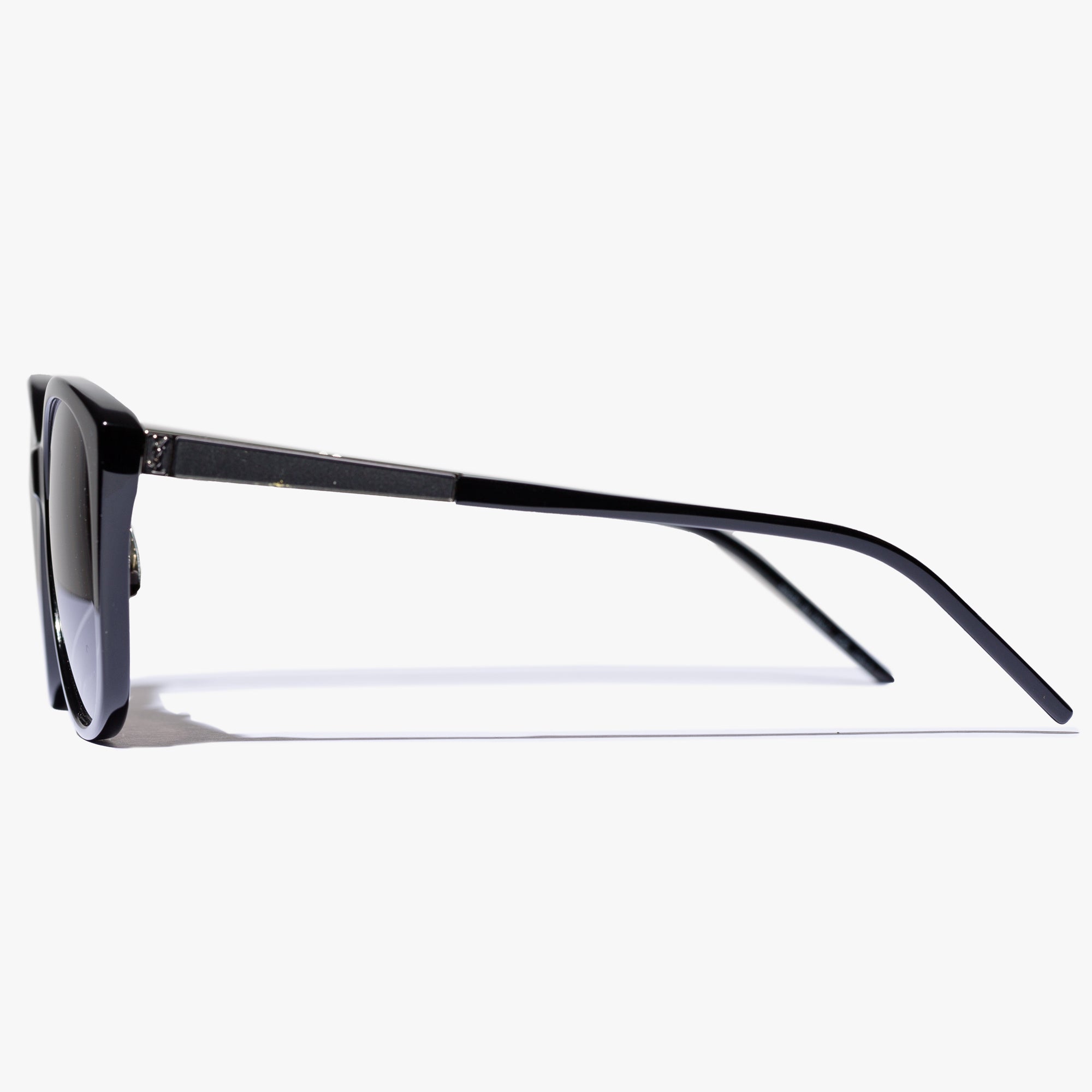 Photo of Saint Laurent Eyewear Womens Black Cat - Eye Sunglasses - 4