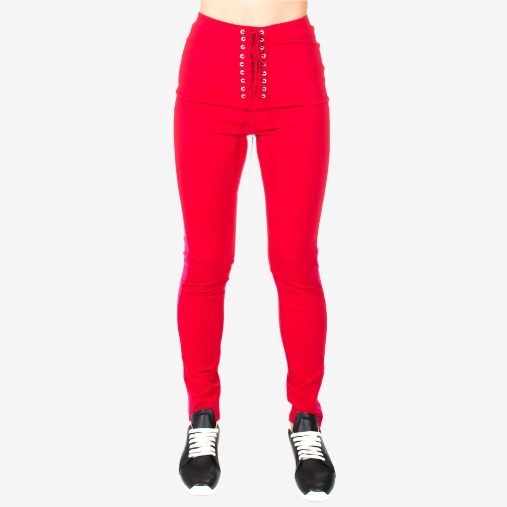 Photo of Unravel Womens Lace Up Skinny Track Pants - 1