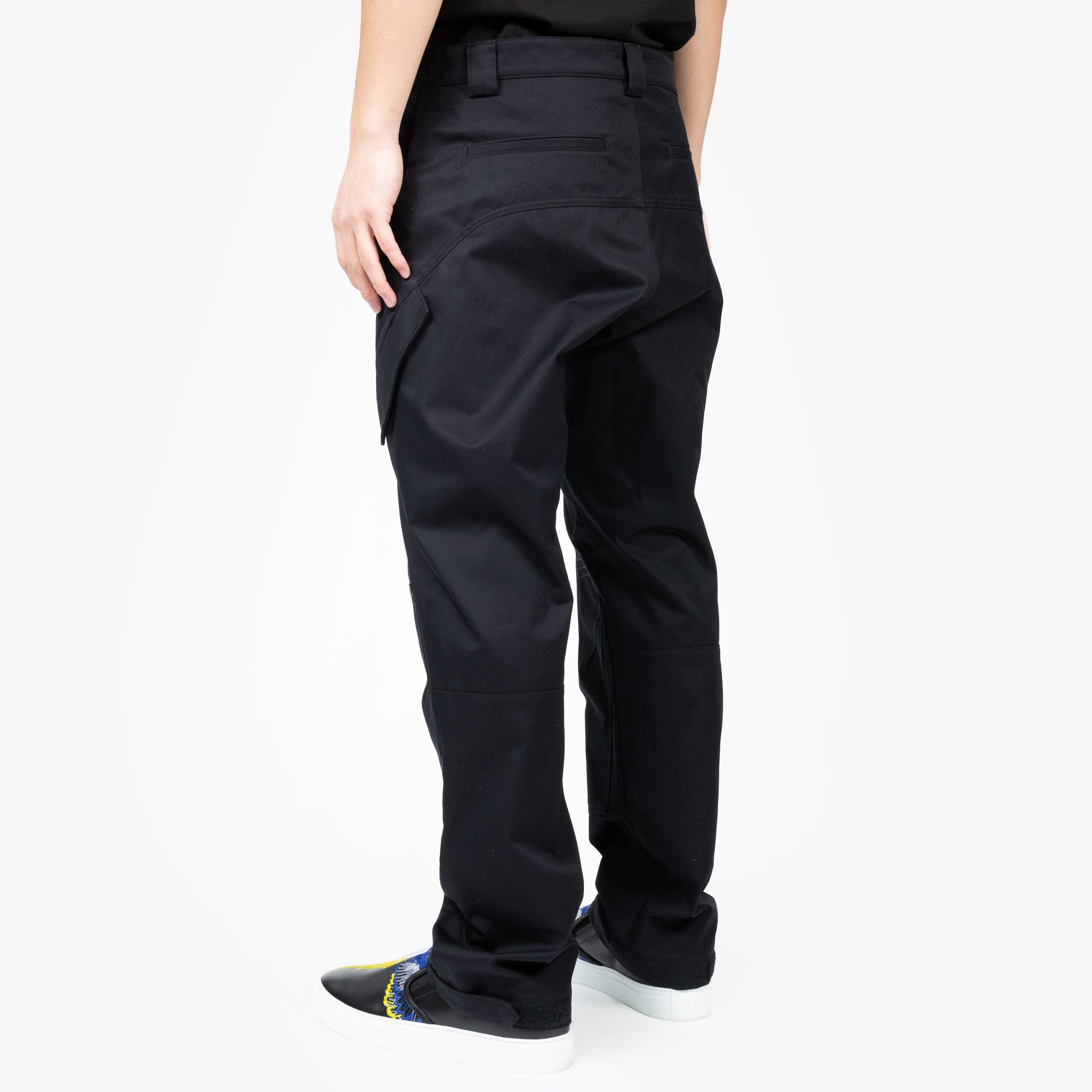 Photo of Marcelo Burlon Patch Twill Cargo Pants - 3