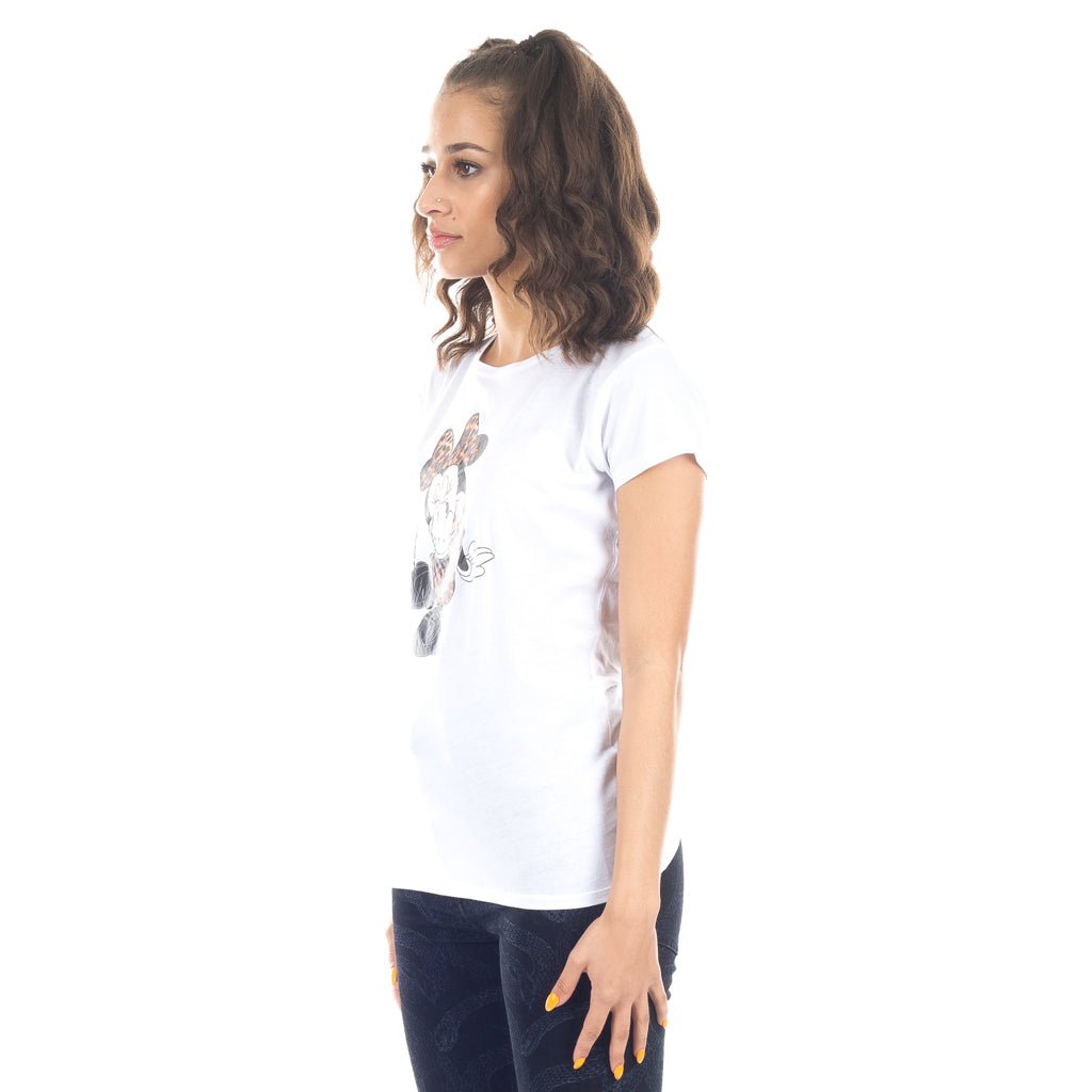 Photo of Marcelo Burlon Womens Minnie Mouse Leopard Tee - 2