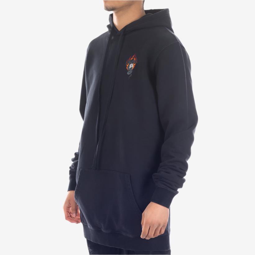 Unravel Distorted Snake Hoody Black - 3