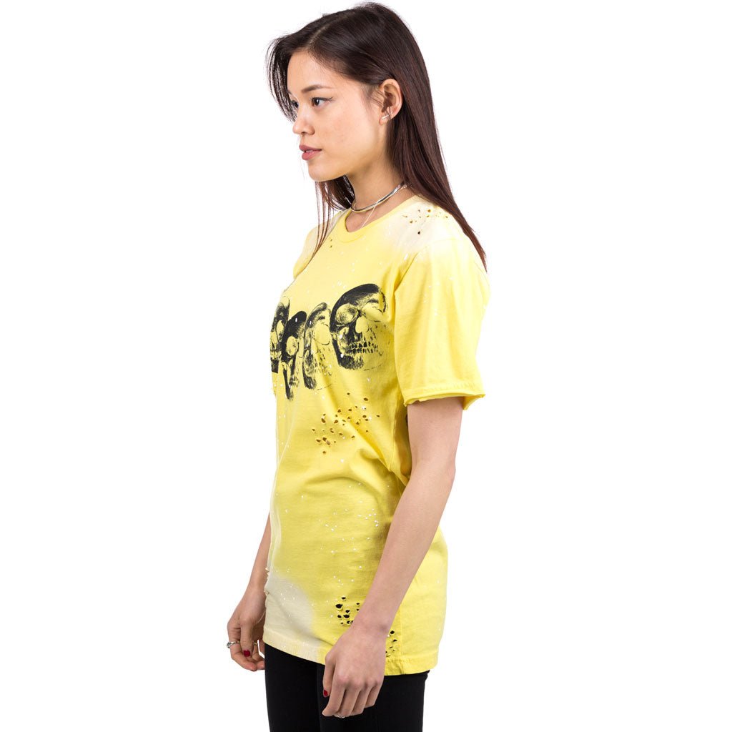 Dom Rebel Amigos Paint Splatter T-Shirt Yellow - 4