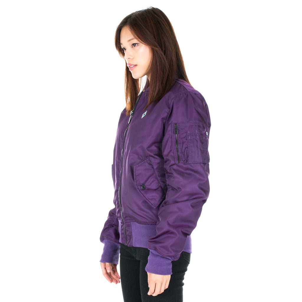 Photo of Marcelo Burlon Womens Elephant Bomber Jacket - 2