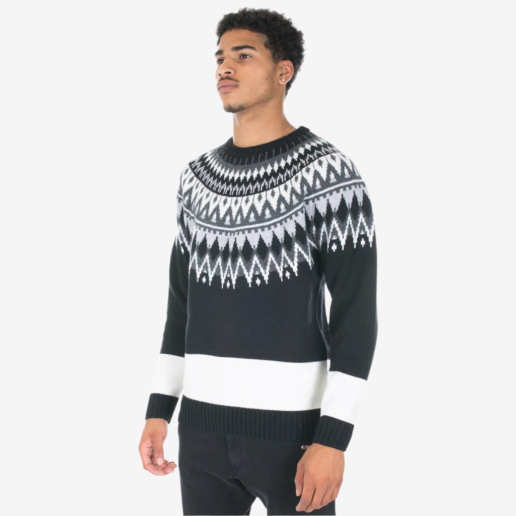 Photo of White Mountaineering Jacquard Knit Sweater - 4