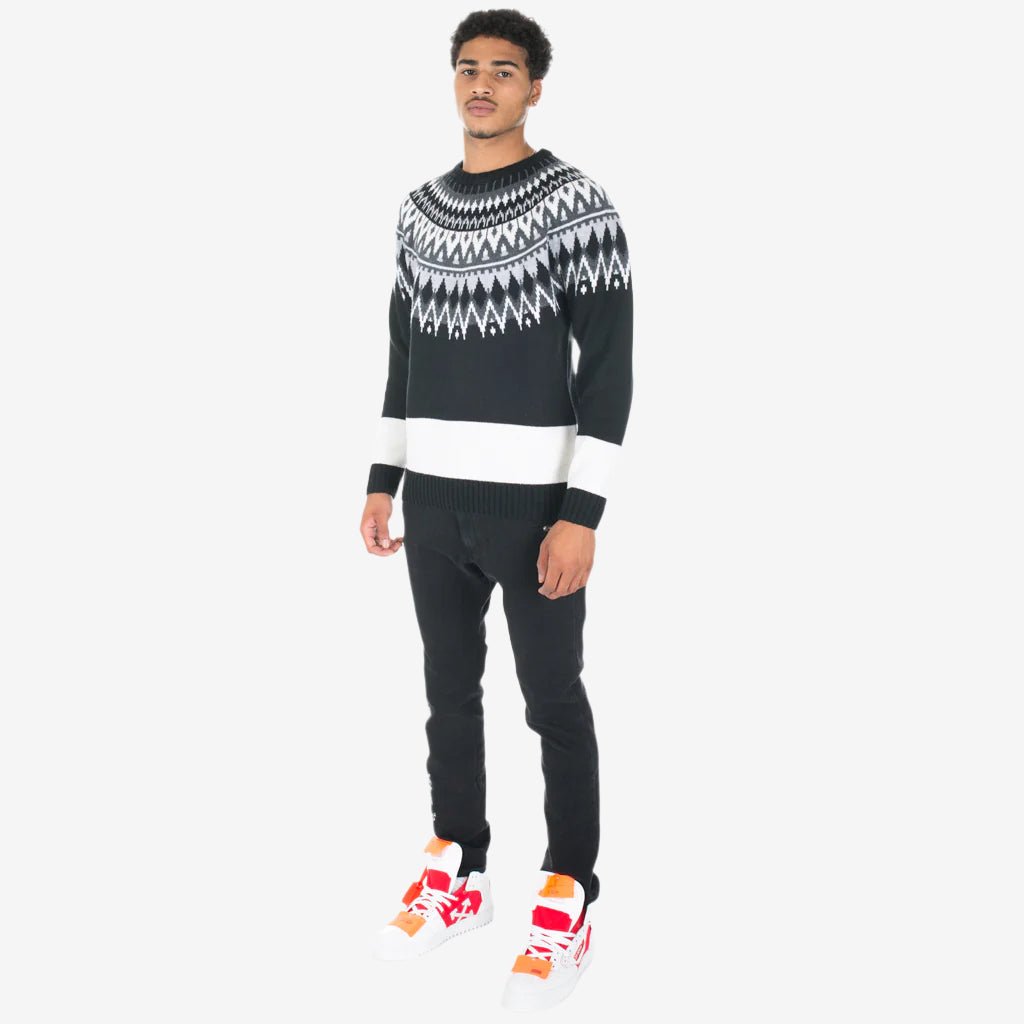 Photo of White Mountaineering Jacquard Knit Sweater - 2