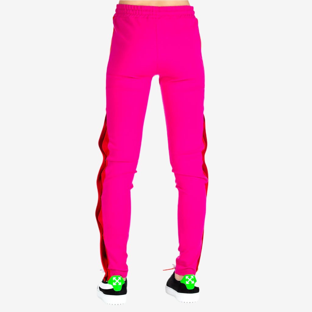 Unravel Womens Skinny Trackpants Fuchsia - 3