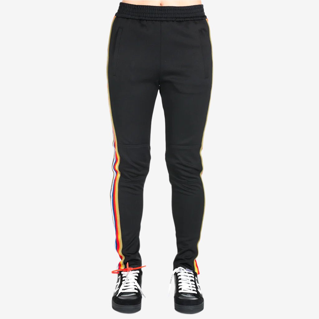 Iceberg Rainbow Band Track Pants Black - 1