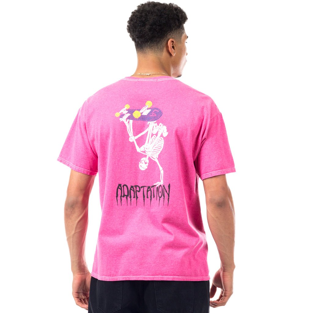 Adaptation Womens Skater Vintage Tee Pink - 6