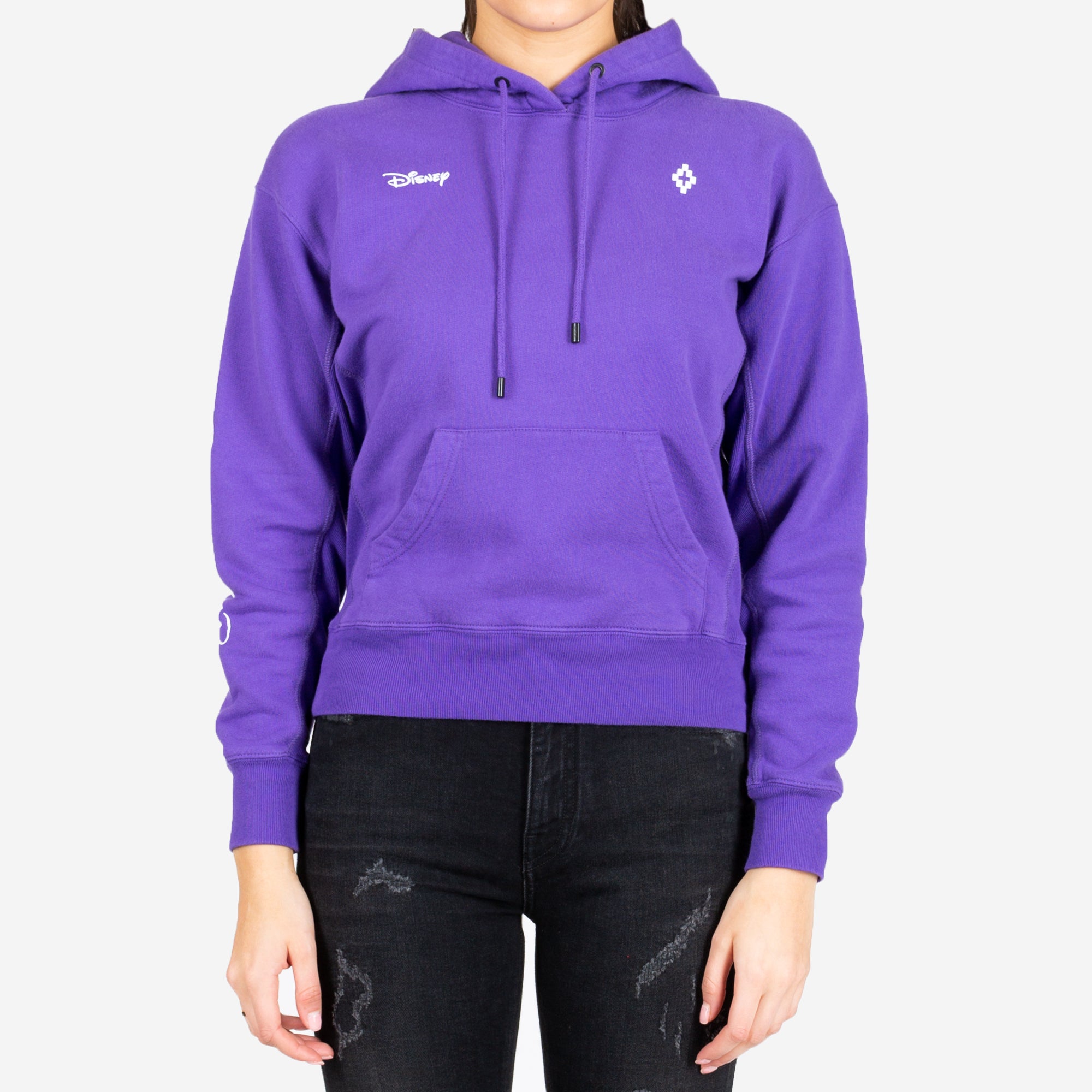 Marcelo Burlon Womens Disney Frames Hoody Violet - 1