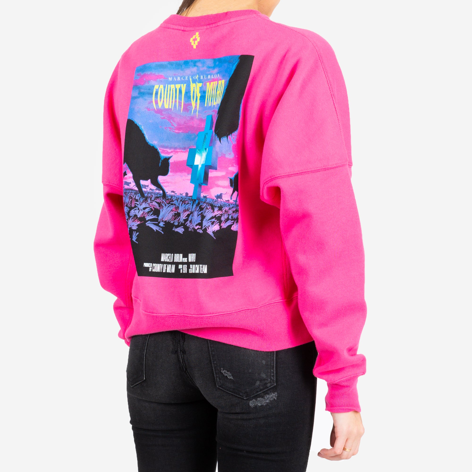 Marcelo Burlon Womens Sleepwalker Sweater