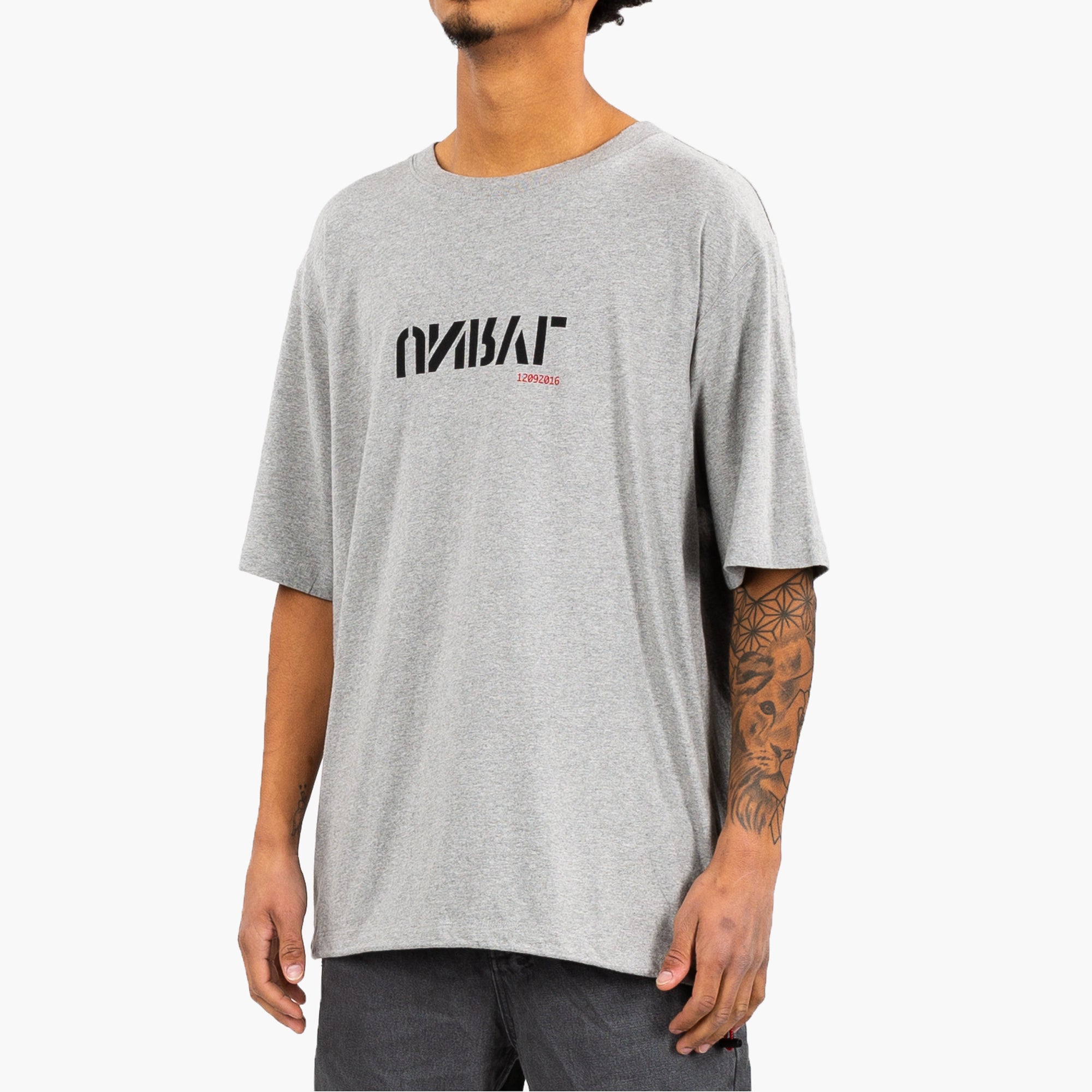 Unravel UNRVL Vintage Drawstring Tee Grey - 3