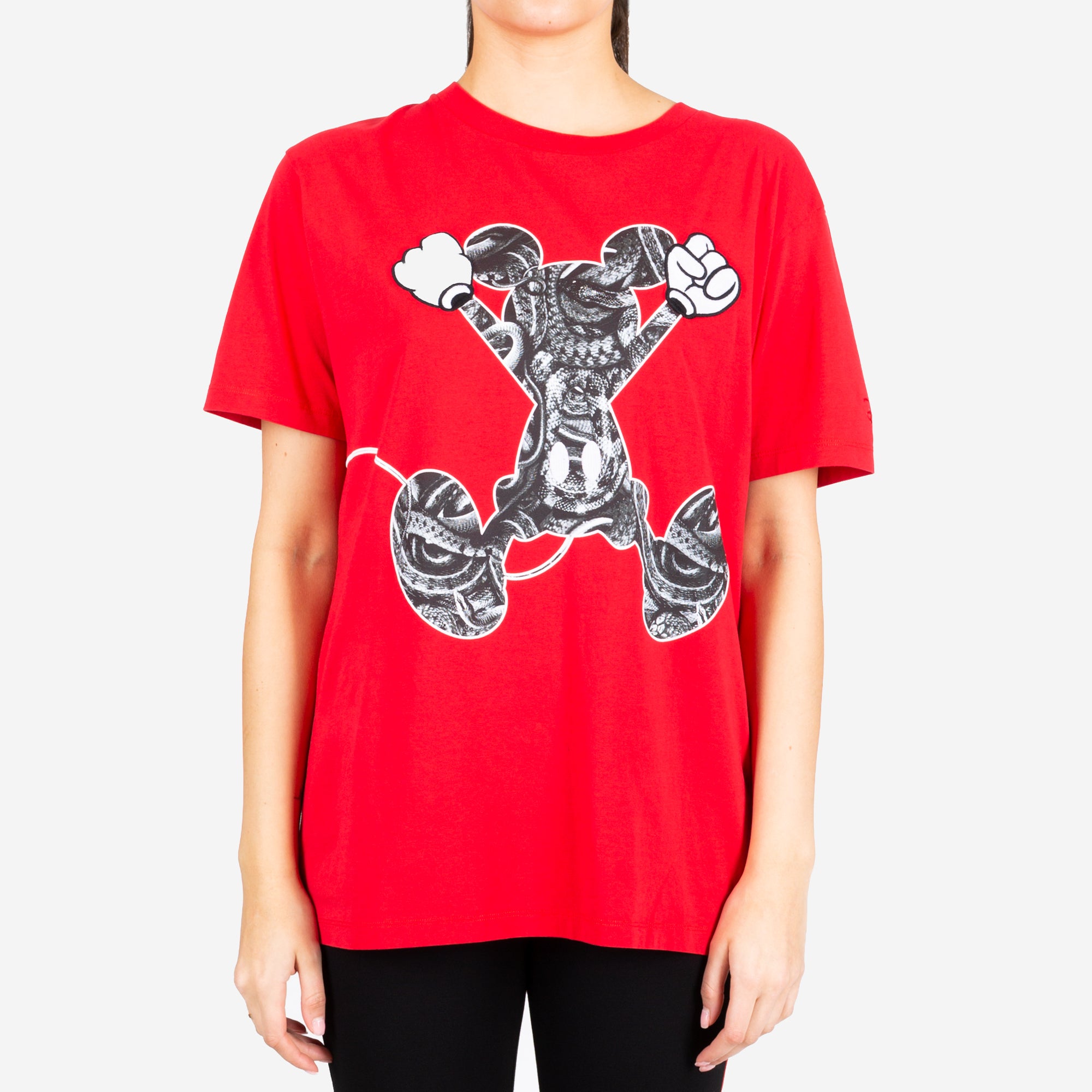 Photo of Marcelo Burlon Womens Mickey Mouse Jump Tee - 1