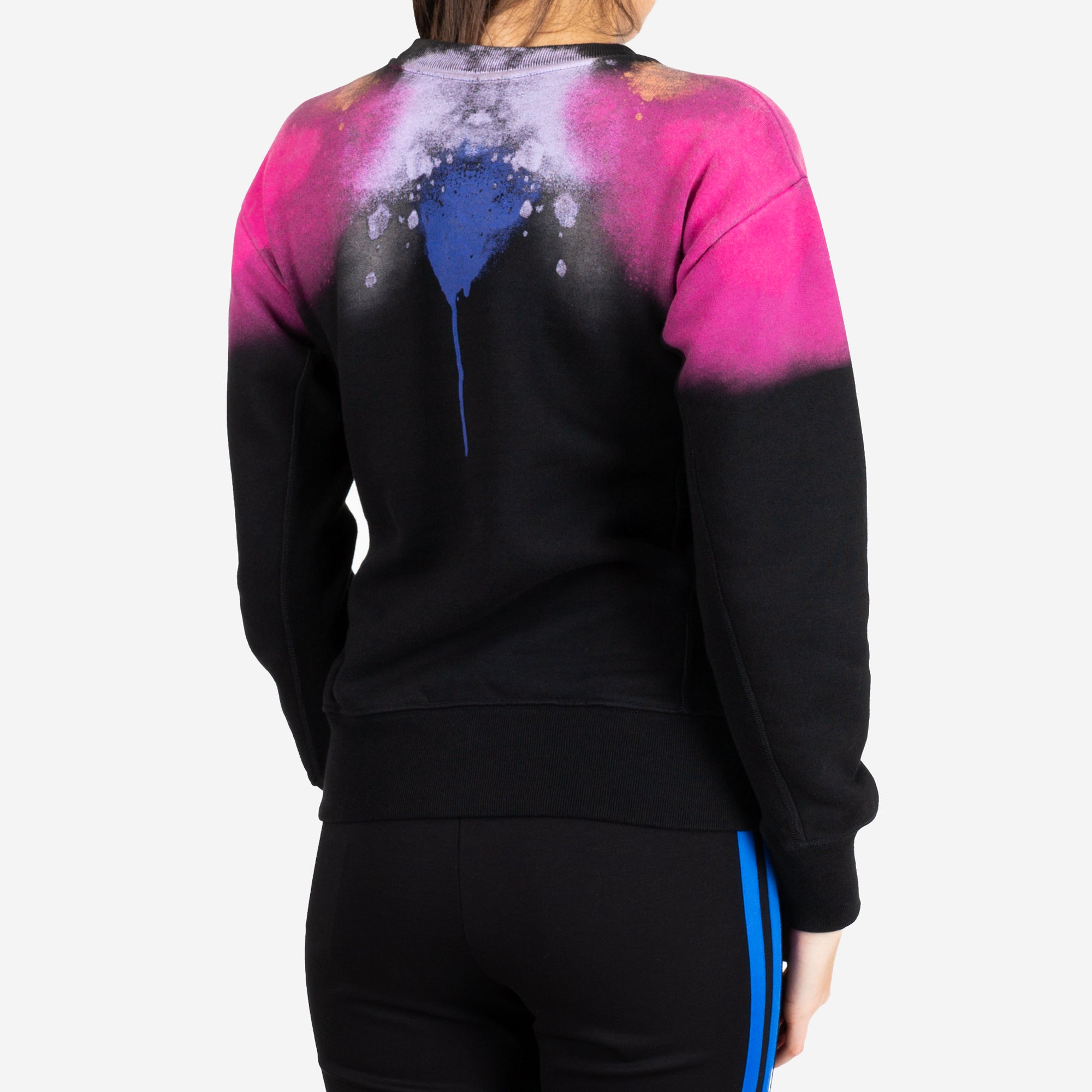 Photo of Marcelo Burlon Womens Womens Abstract Wings Sweater - 3