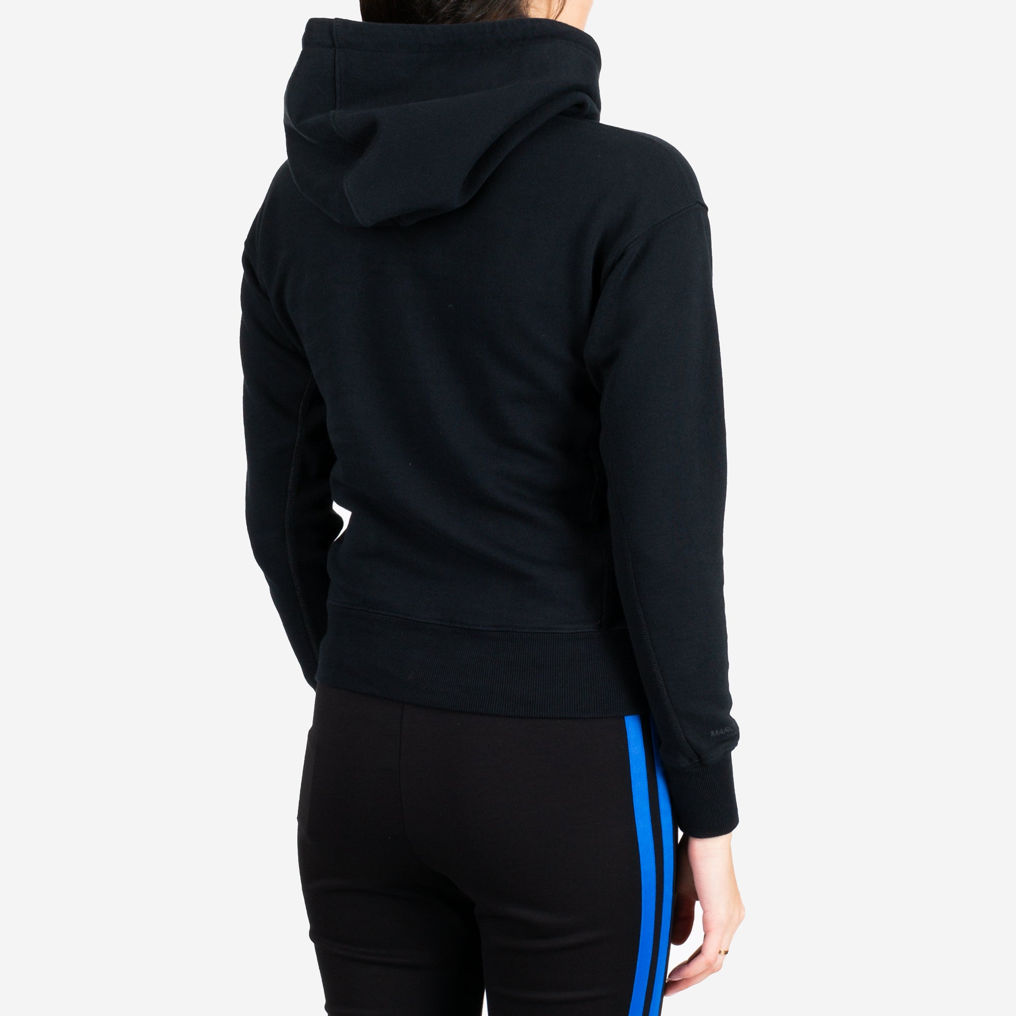 Marcelo Burlon Womens Minnie Mouse Leopard Hoody Black - 3