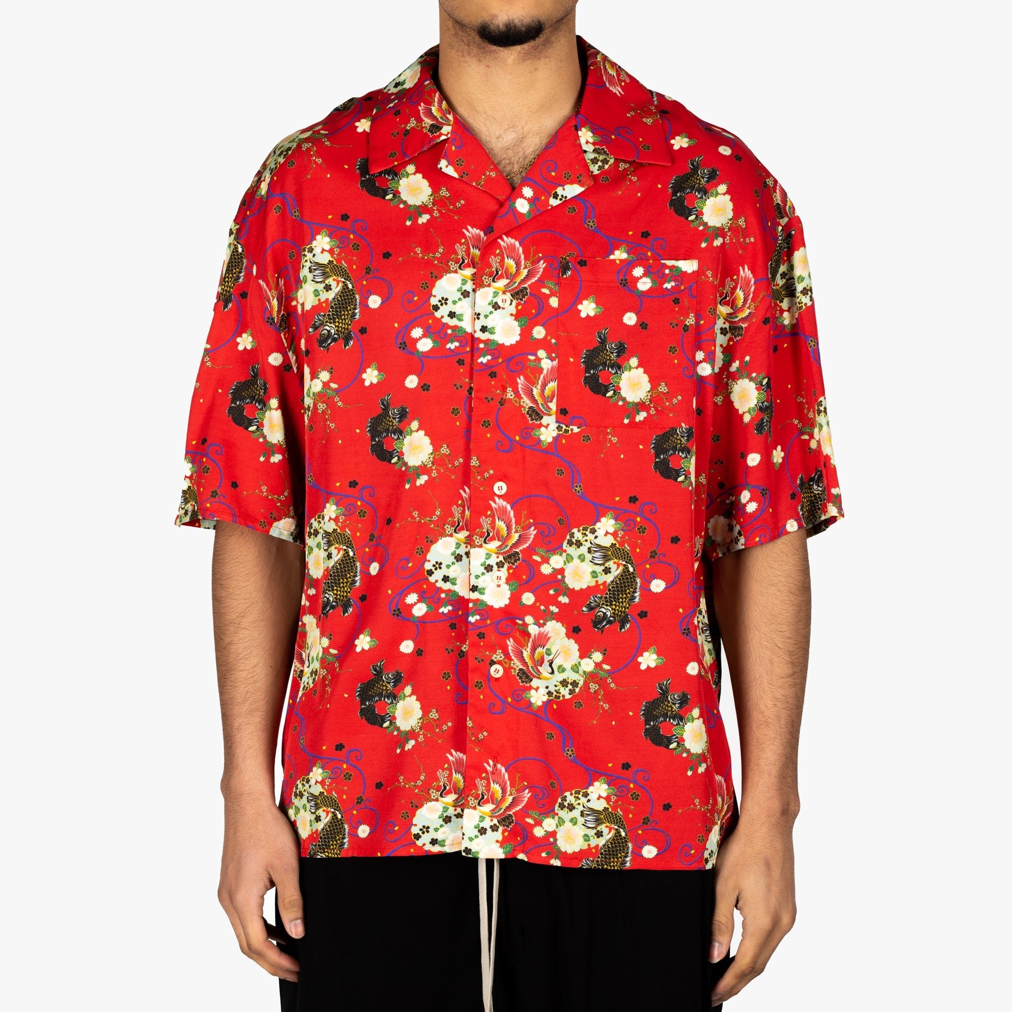 Ih Nom Uh Nit Jimi Hendrix SS Shirt Red - 1