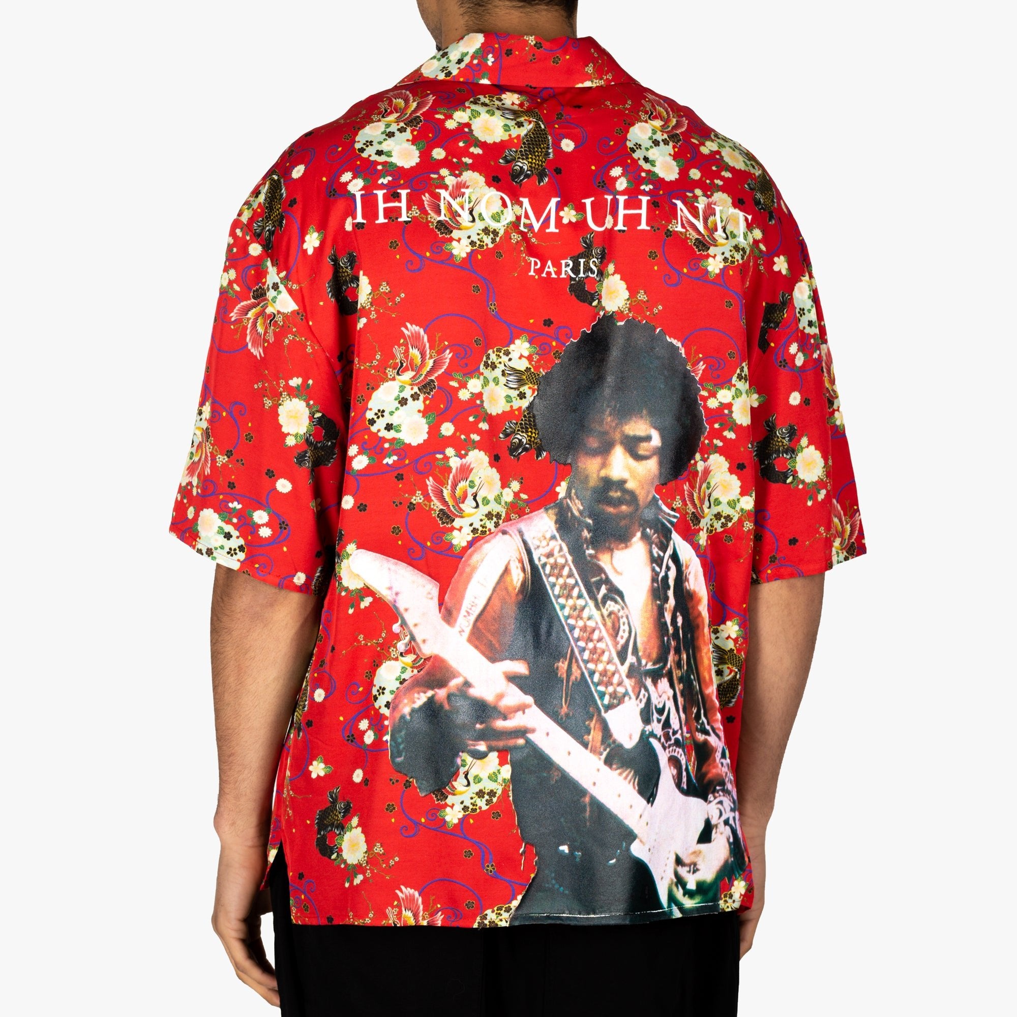Ih Nom Uh Nit Jimi Hendrix SS Shirt Red - 3