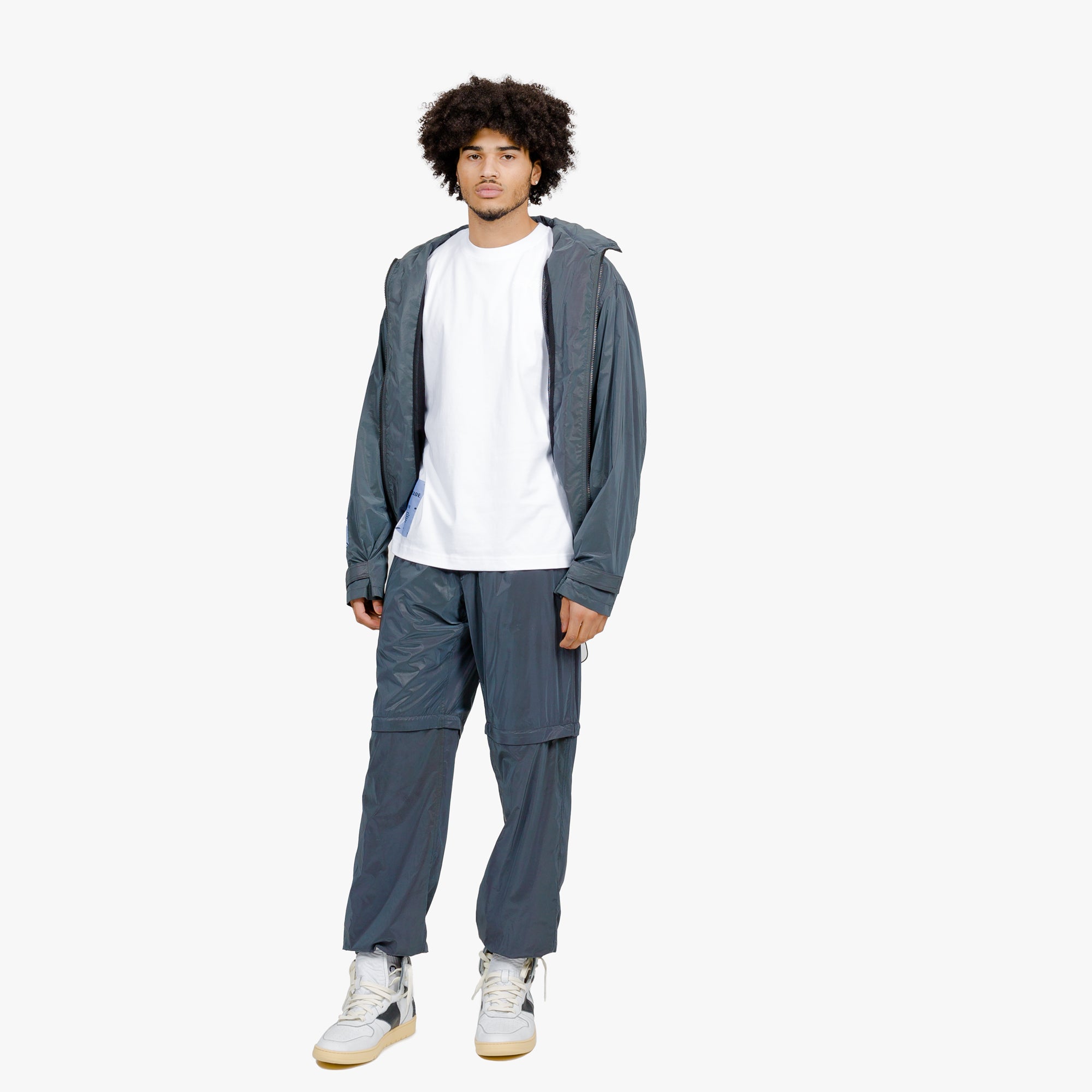 Alexander McQueen McQ Flashy Windbreaker Black - 7