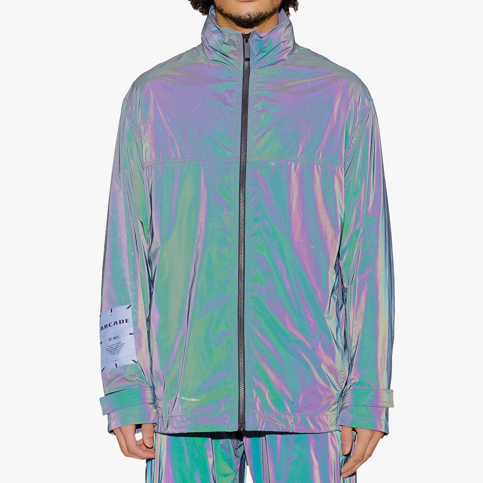 Alexander McQueen McQ Flashy Windbreaker Black - 2