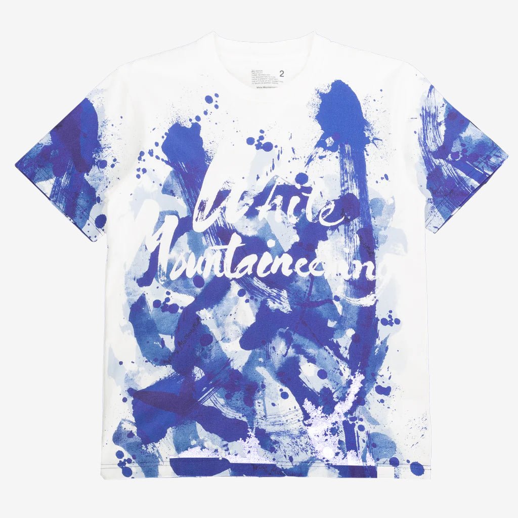 White Mountaineering Sumie Painting Tee White - 4