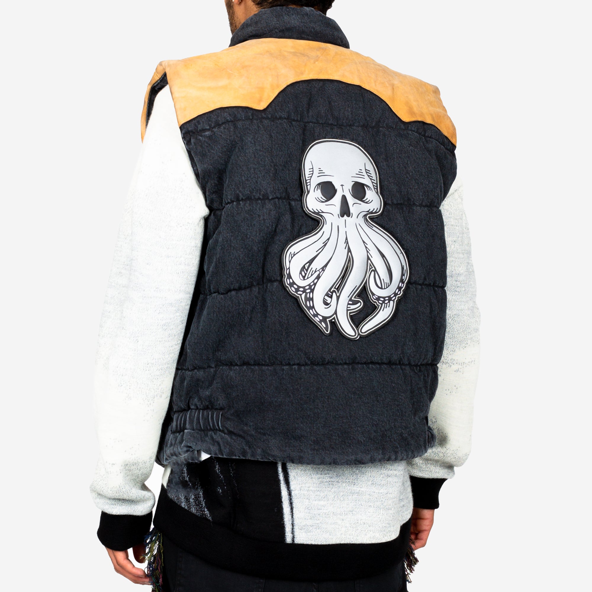 Alchemist Guess Jeans Puffer Vest Black - 2