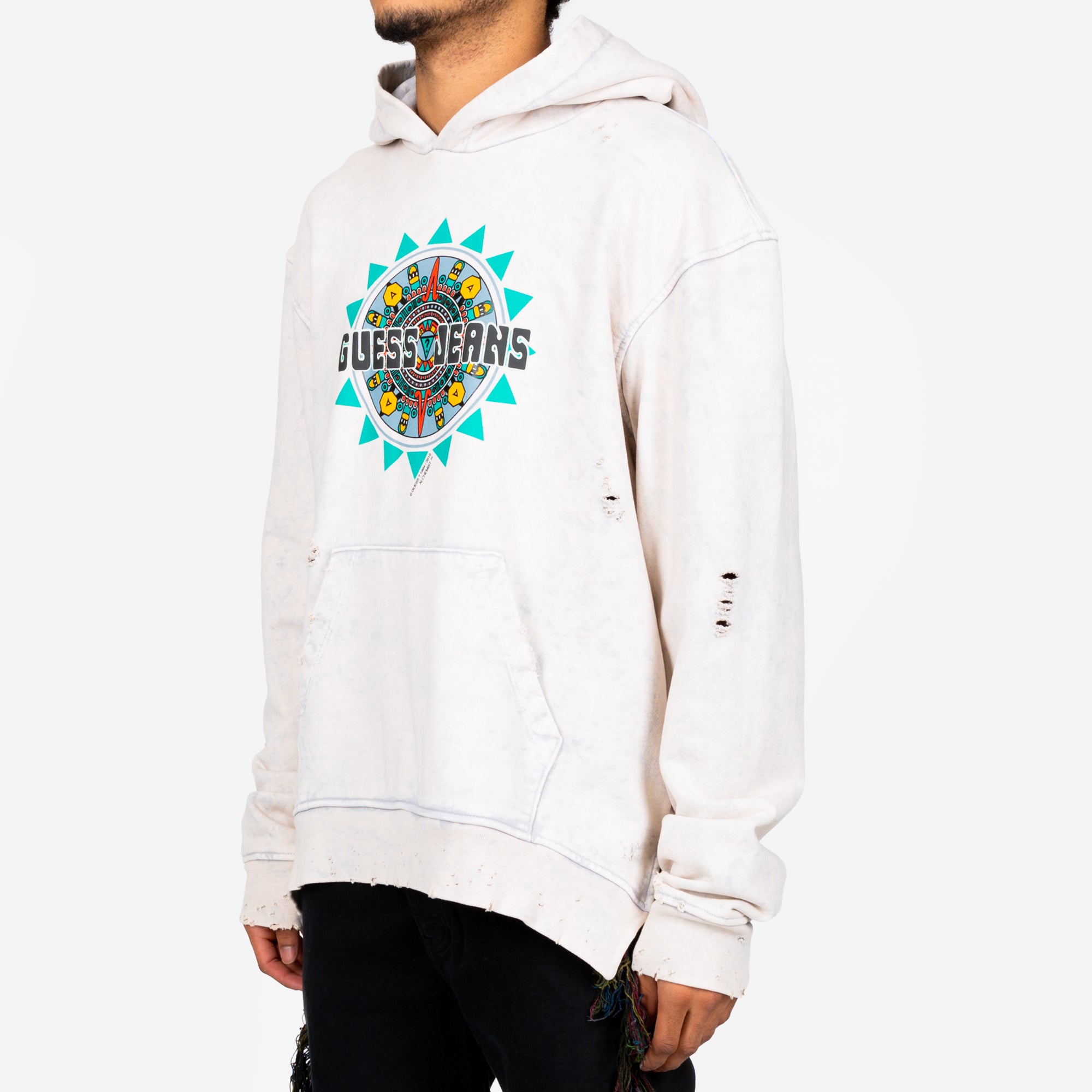 Alchemist Guess Jeans Hoody Dirty Cream - 2