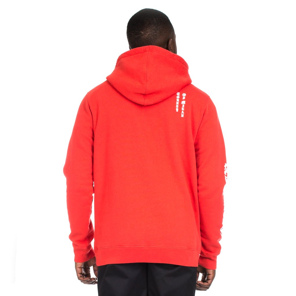 Marcelo Burlon Skull Tattoo Hoody Red - 3