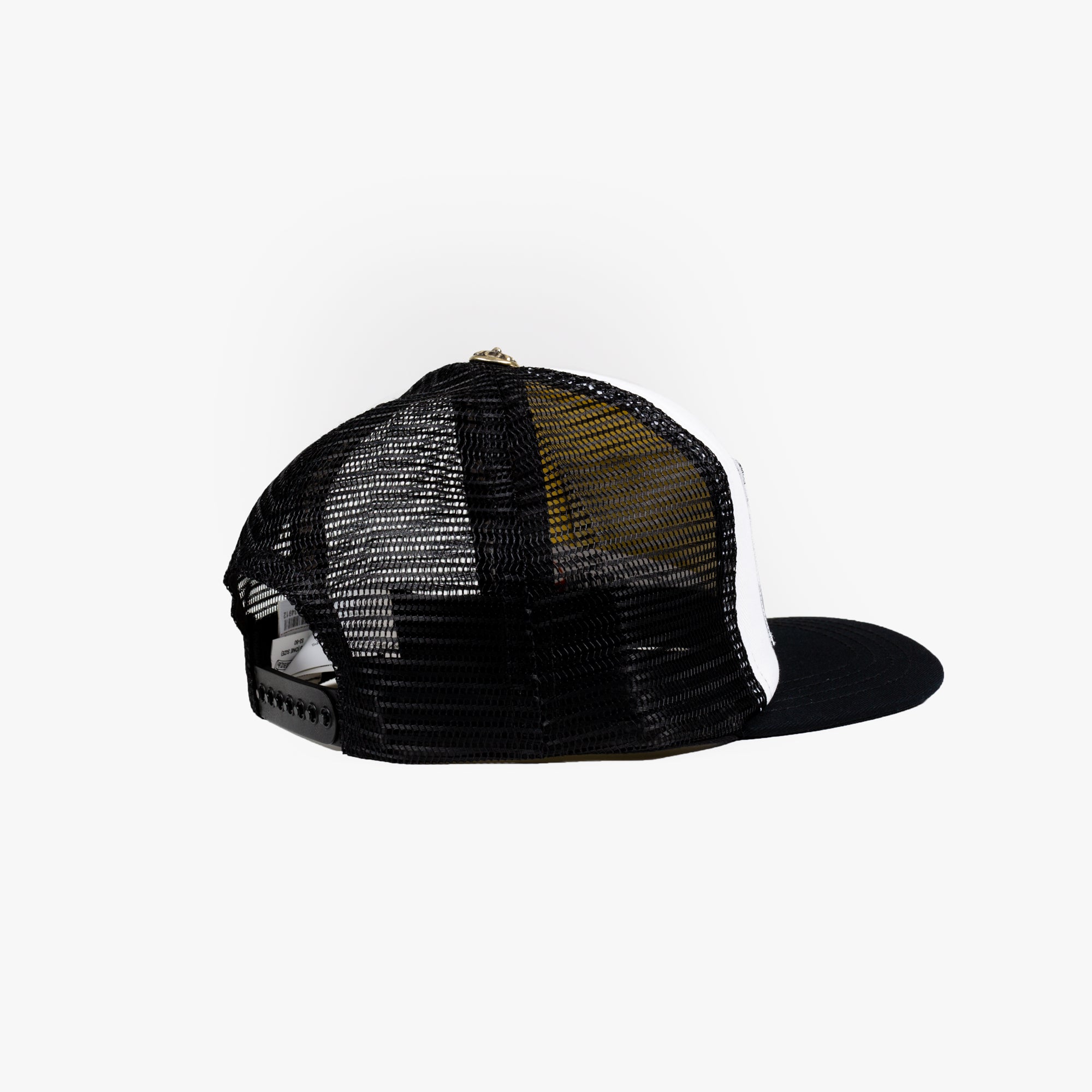 Chrome Hearts FCK Patch White/Black Trucker Cap Black - 5