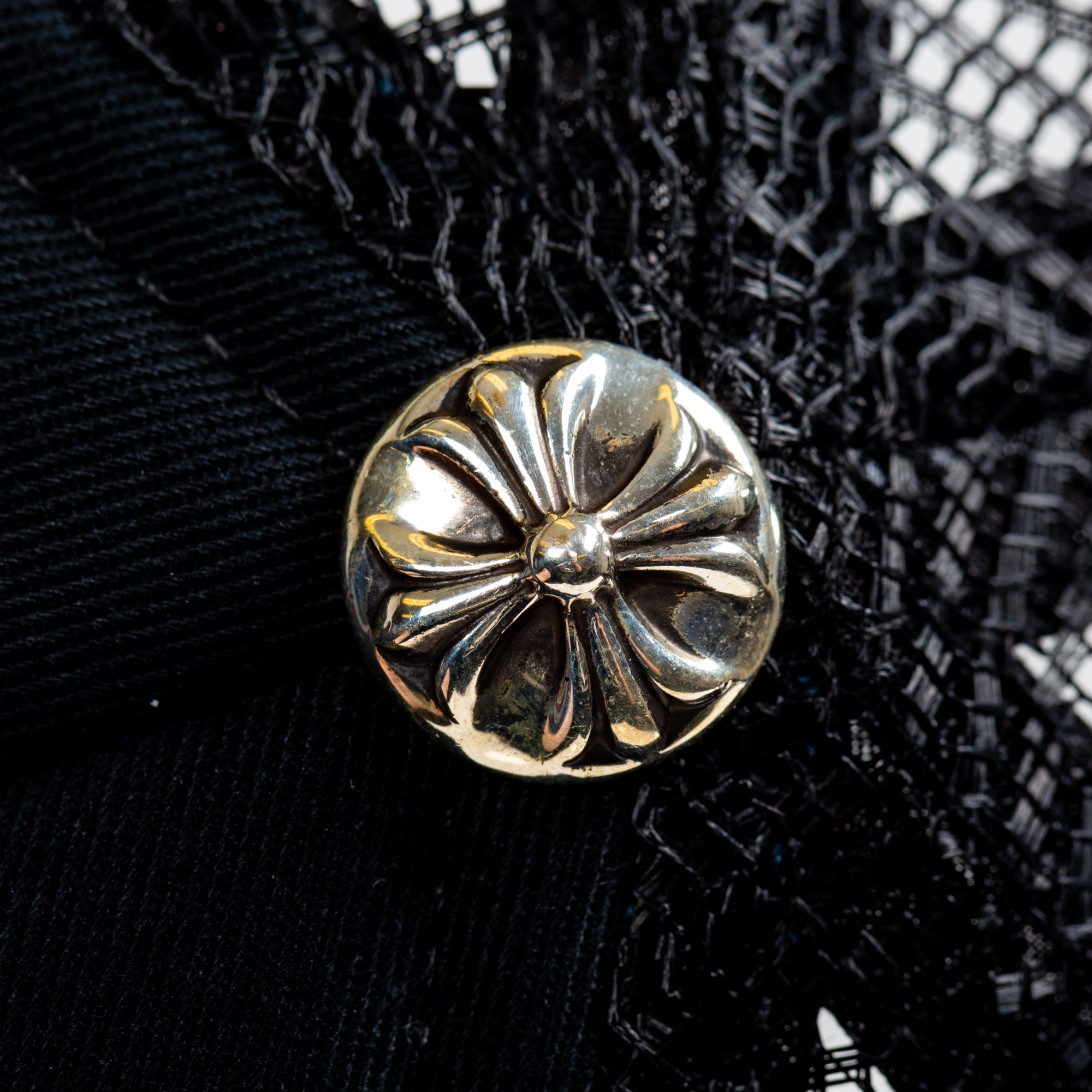 Chrome Hearts CH Patch Black Trucker Cap Black - 6