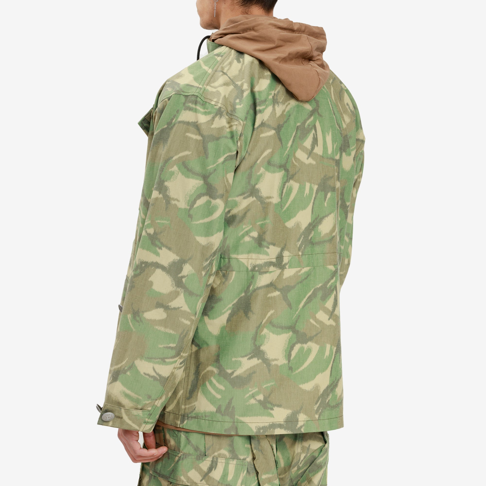 Sankuanz Reversible Military Jacket Camo/Brown - 4