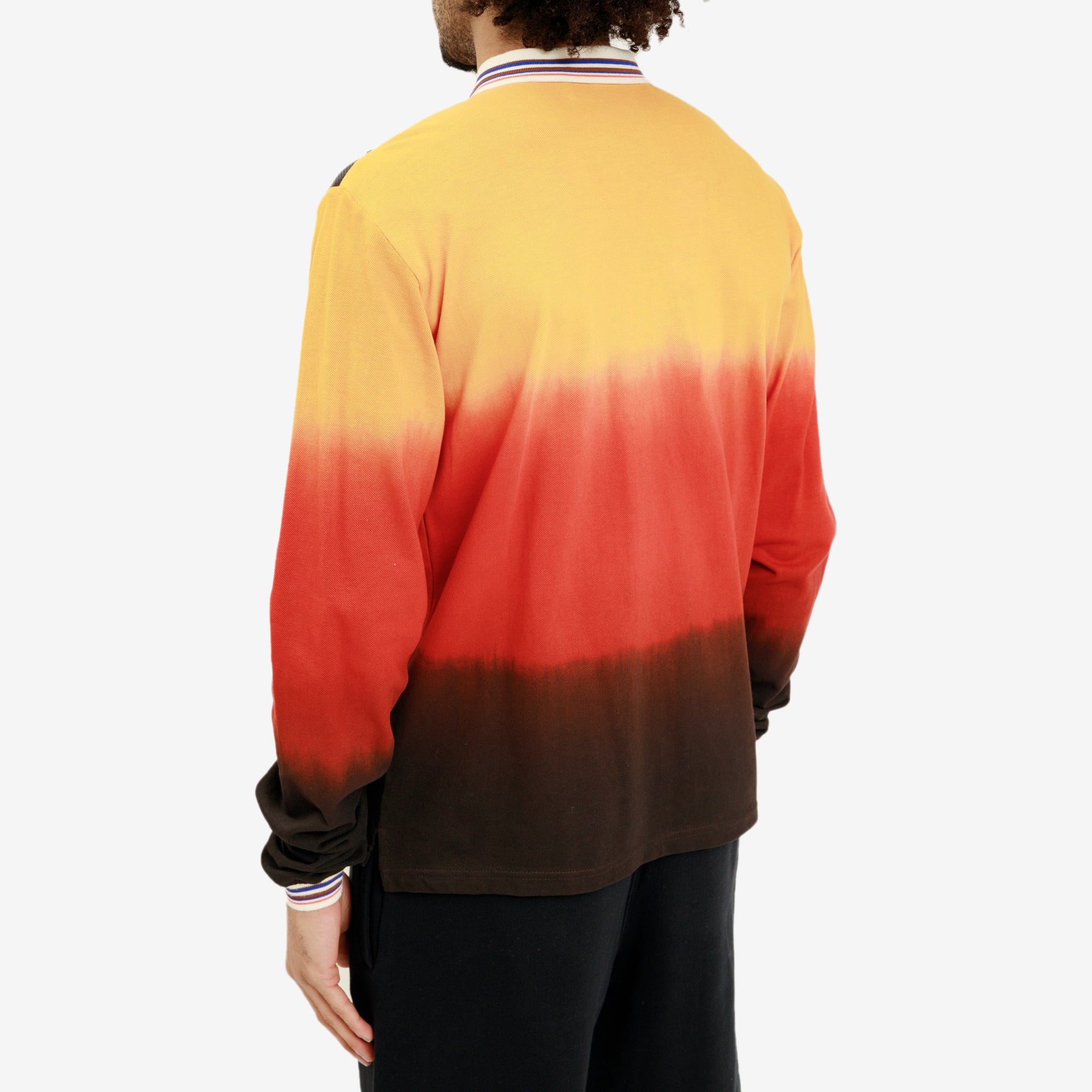 Ahluwalia Deep Heat Applique Polo Yellow - 4