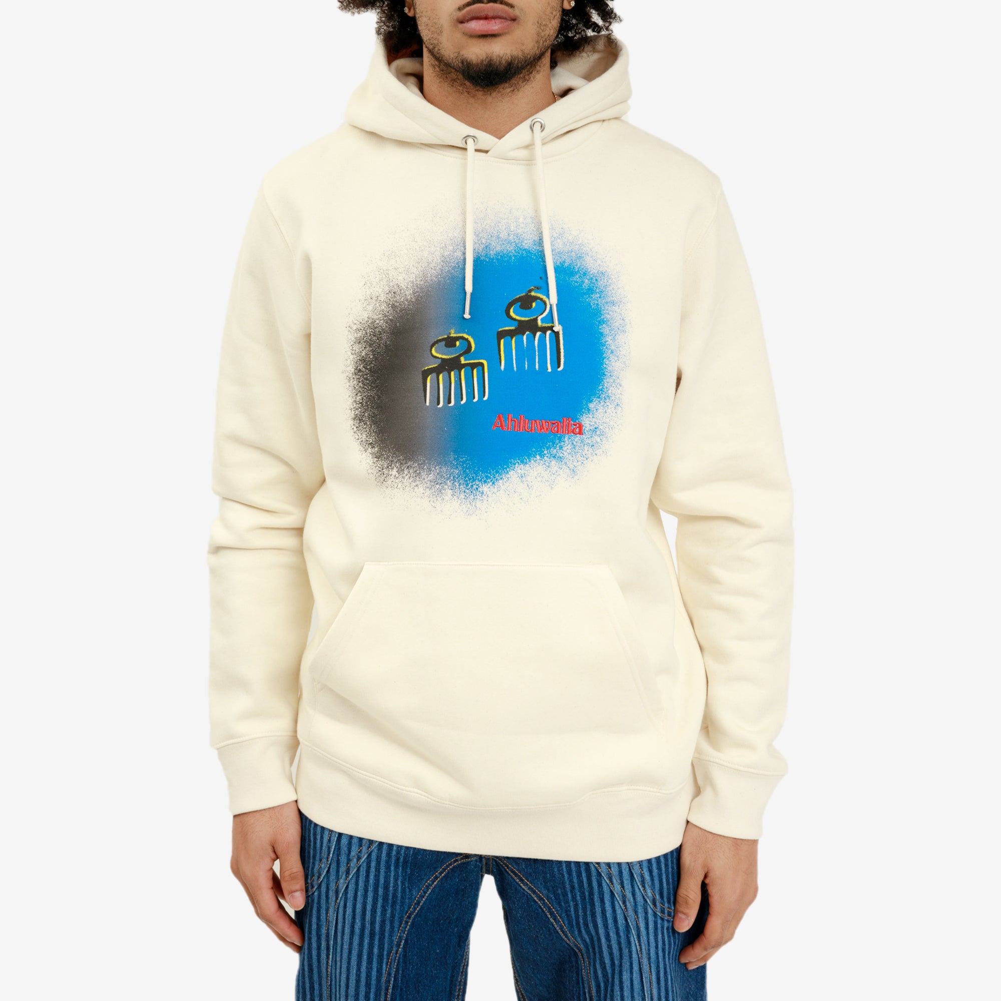 Ahluwalia Nell Hoody Ecru - 1