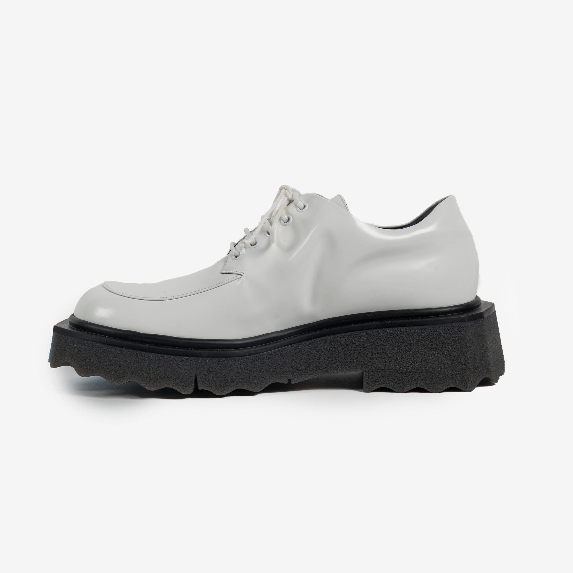 Off - White Womens Calf Sponge Derby WHITE - 4