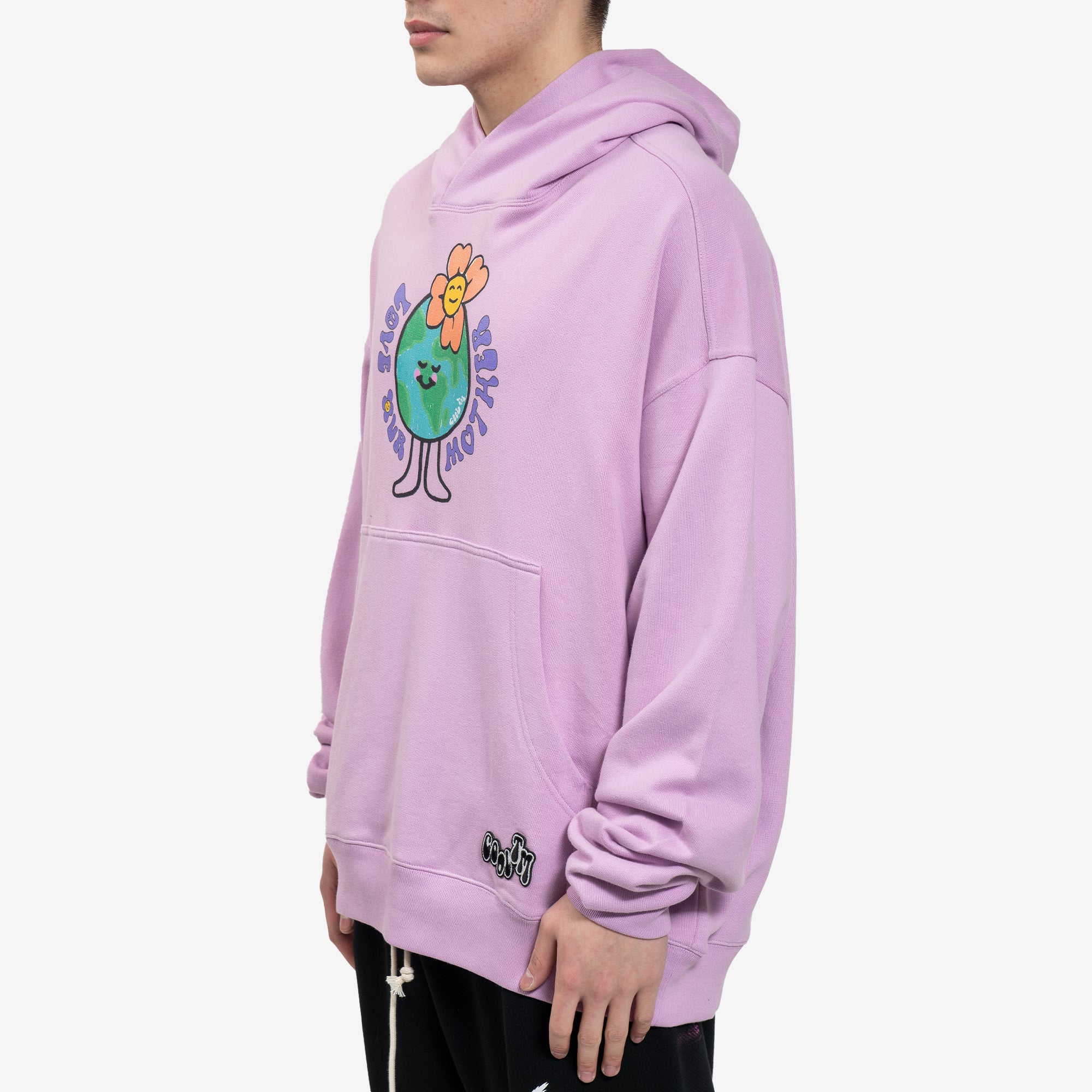 COOL T.M Love our Mother Oversize Hoody Lilac - 3