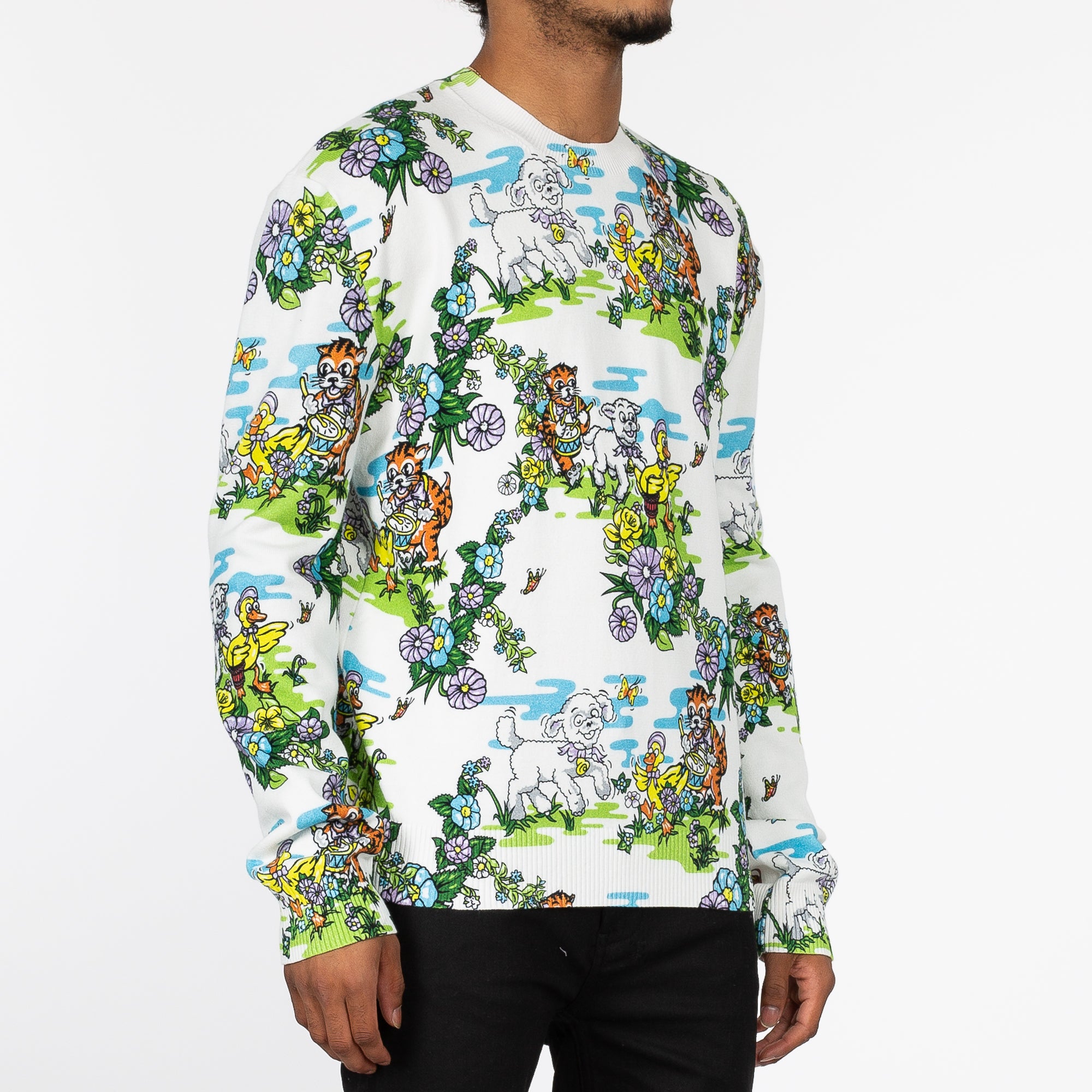 MCQ Swallow Holy Sheep Sweater White - 2