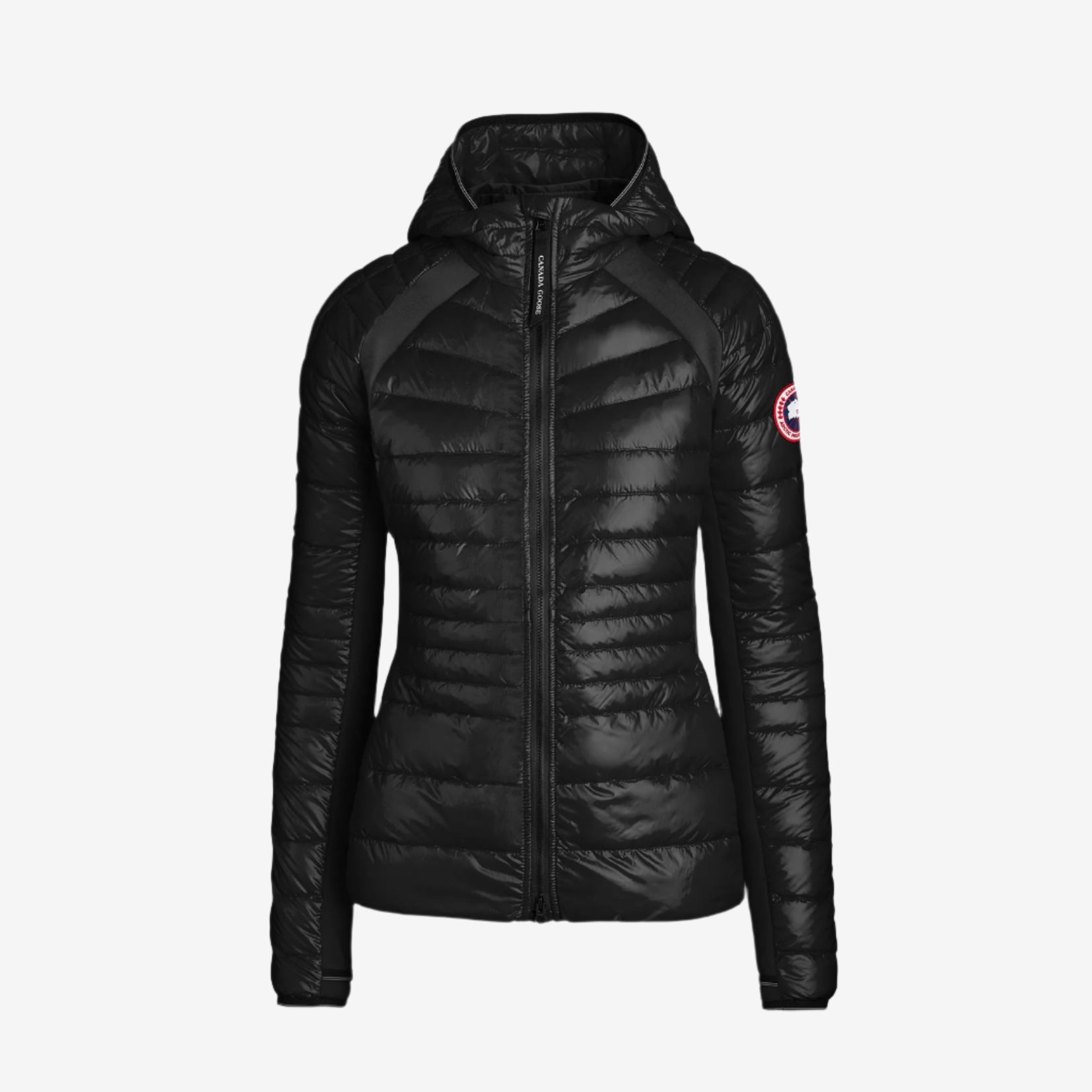 Canada Goose Womens Black Hybridge Lite Tech Hoody Black - 1