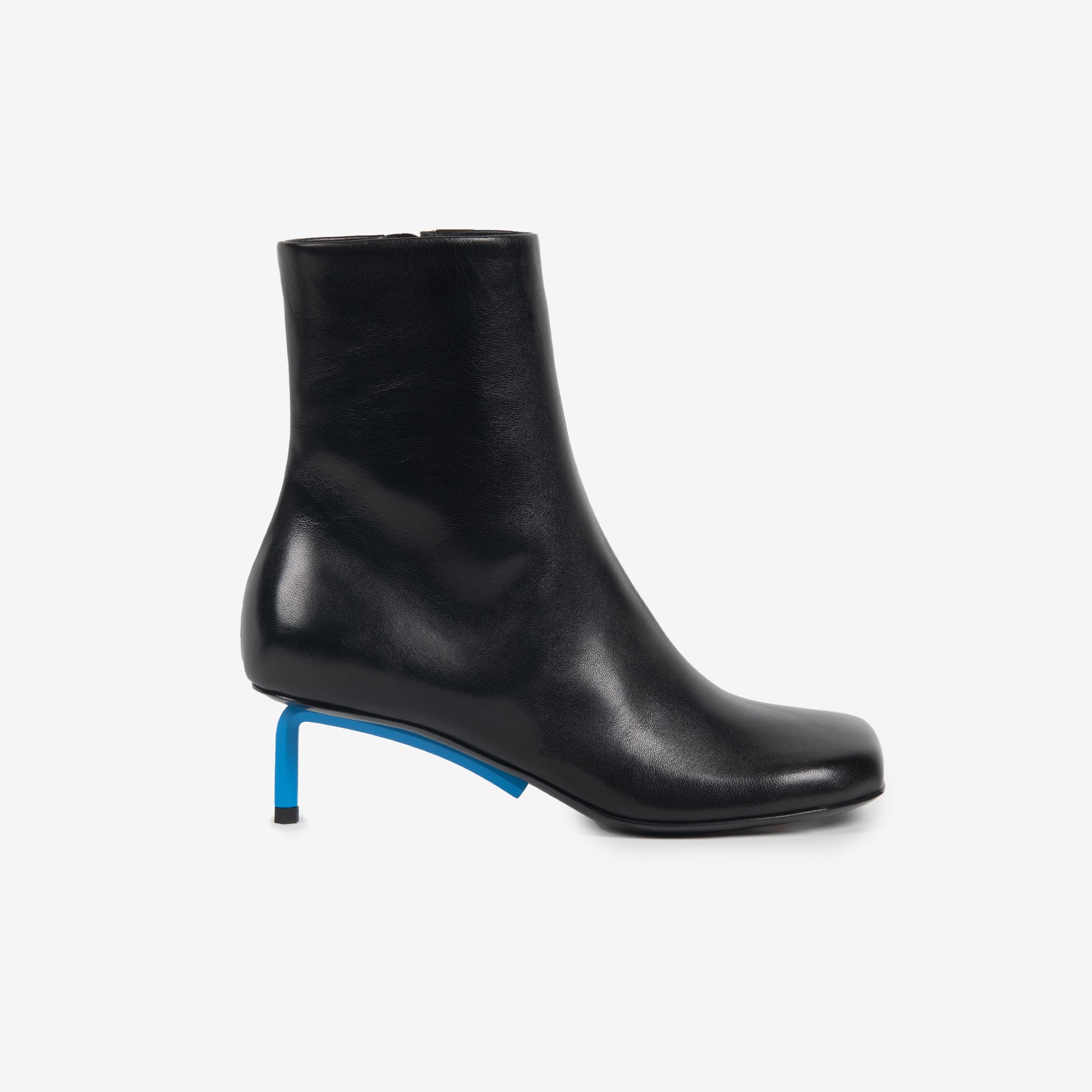 Off - White Womens Nappa Allen Ankle Bootie BLACK - 3