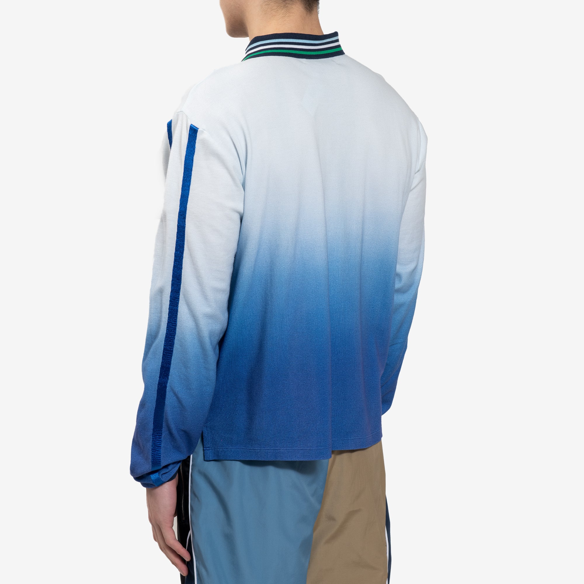 Ahluwalia Expression LS Polo Shirt Blue - 4