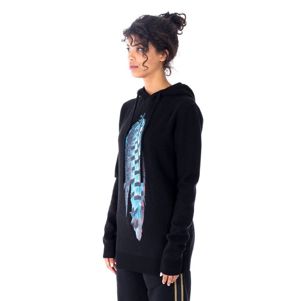 Marcelo Burlon Genek Hoody Black - 5