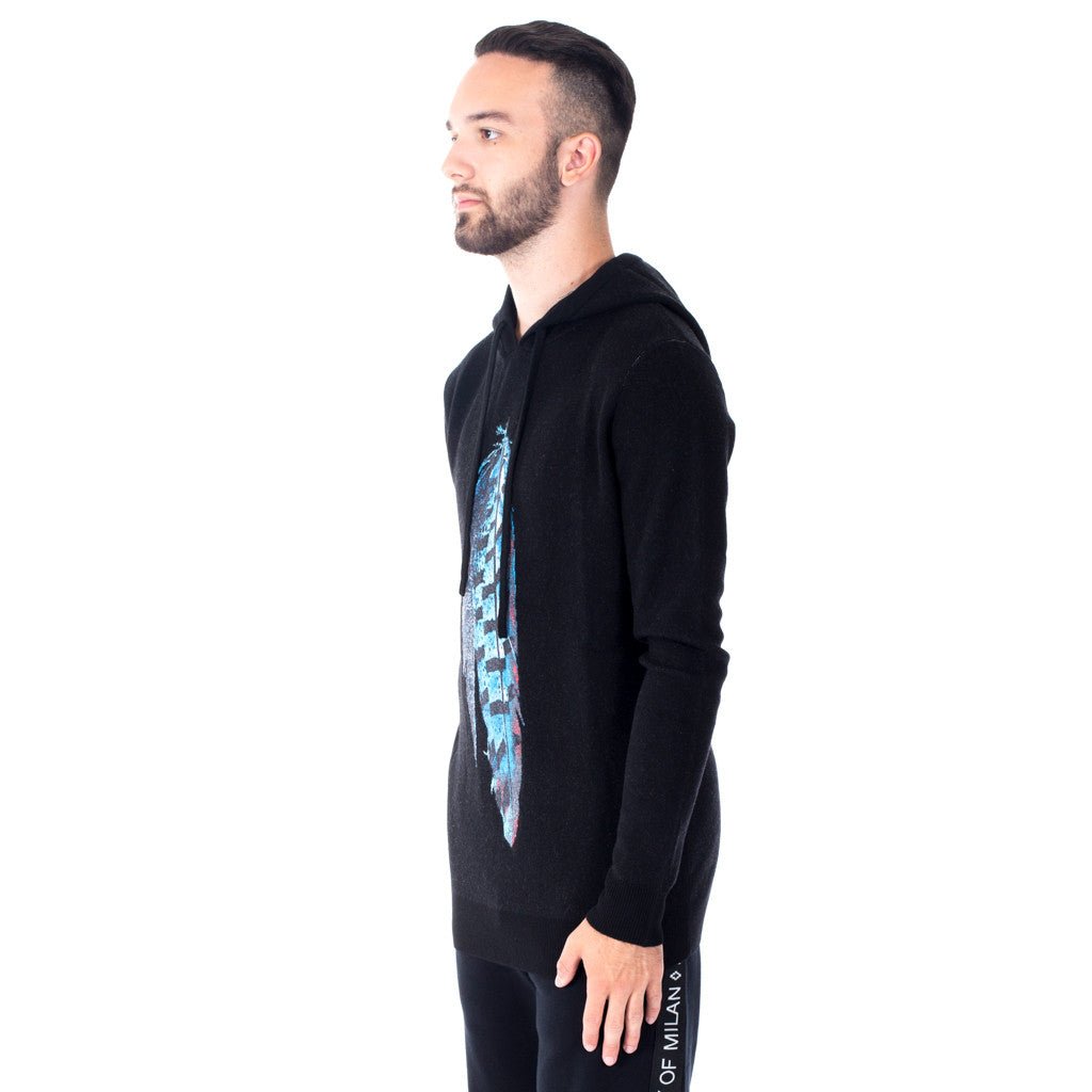 Marcelo Burlon Genek Hoody Black - 2
