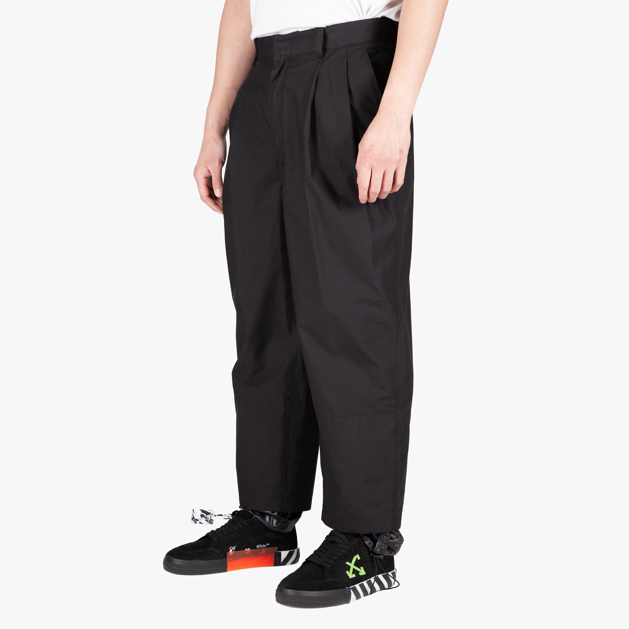 Photo of Juun.J Two Tuck Long Wool Pants - 2