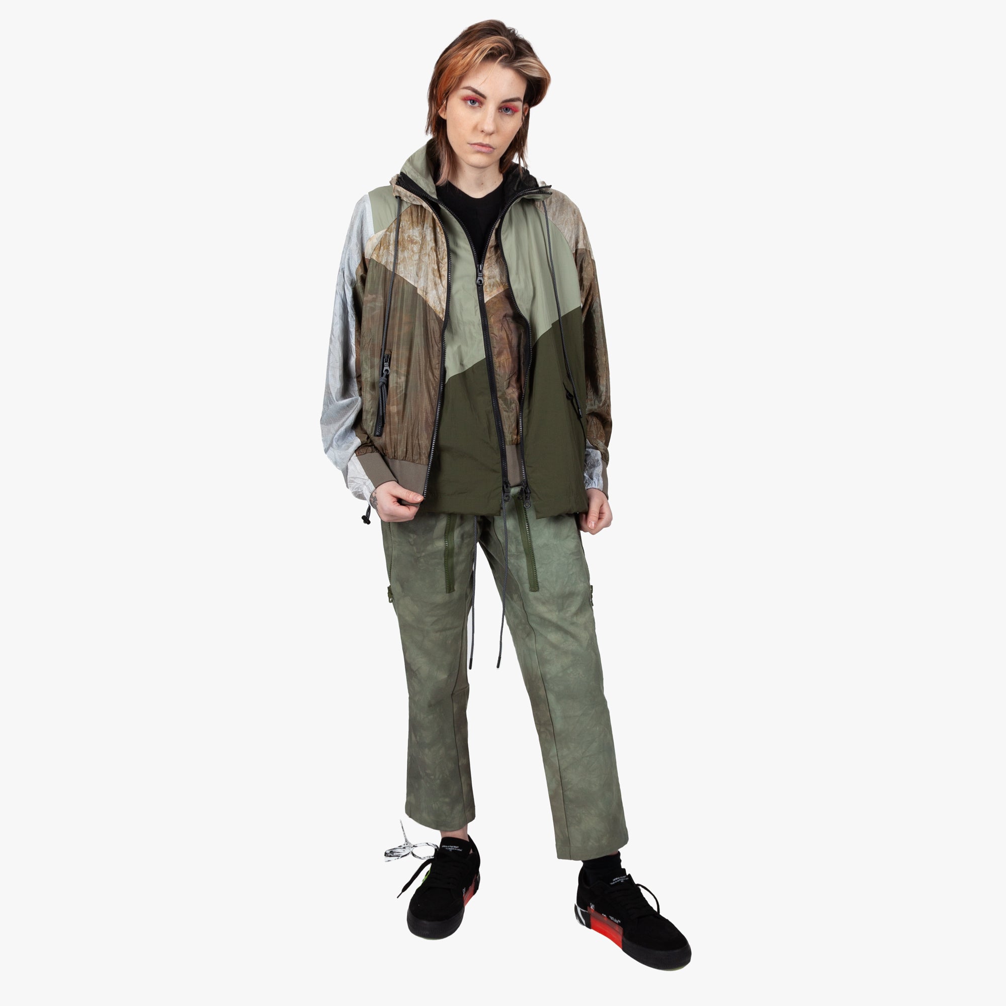 Mostly Heard Rarely Seen Every Which Way Track Jacket Olive - 6