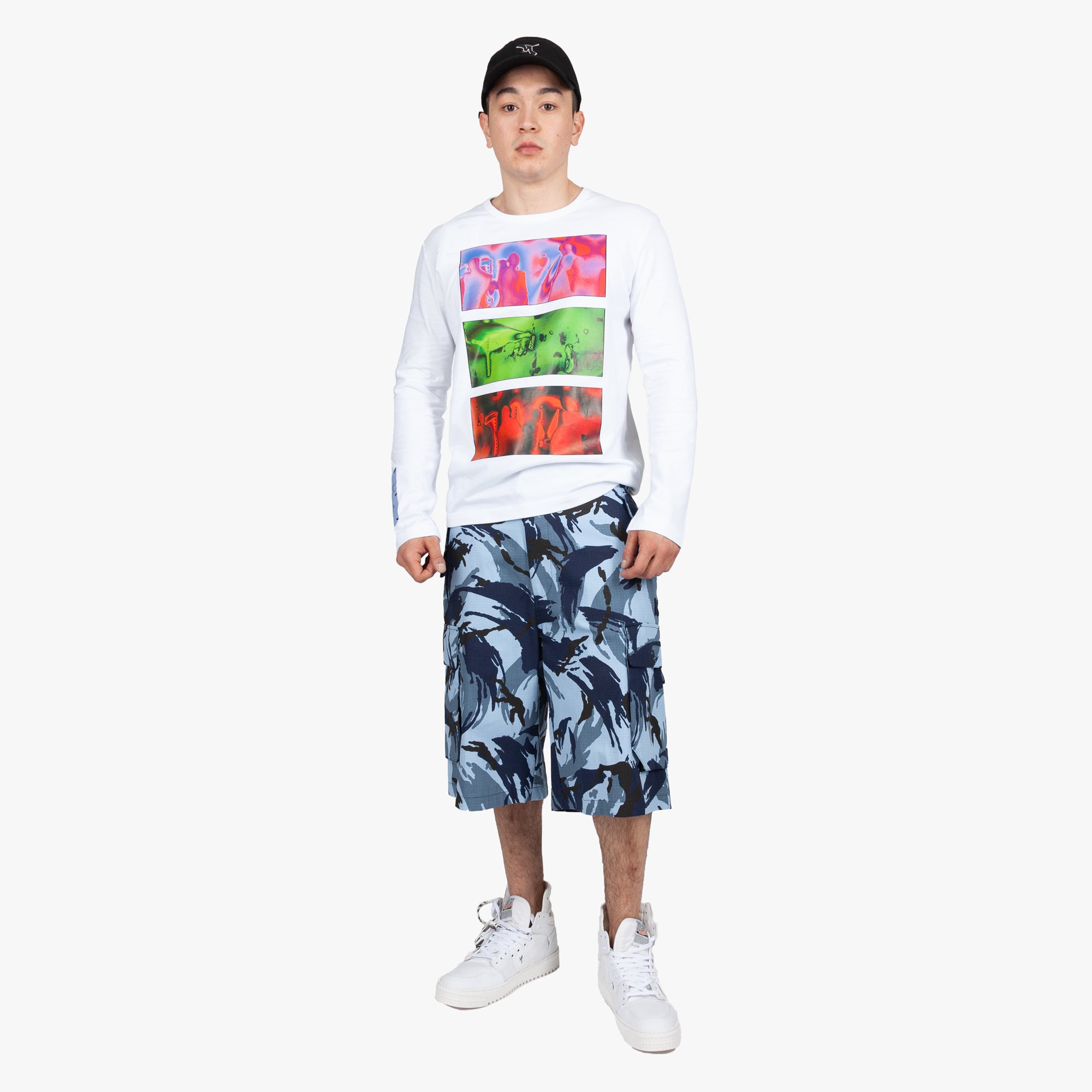 Alexander McQueen McQ FA5 Dance LS Tee White - 2