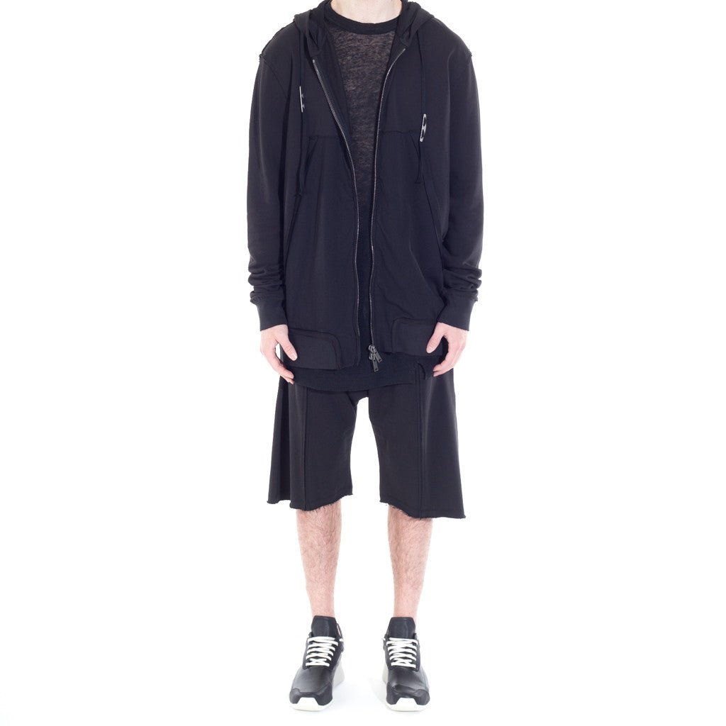 Damir Doma Kyle Sheer Linen T-Shirt Black - 4