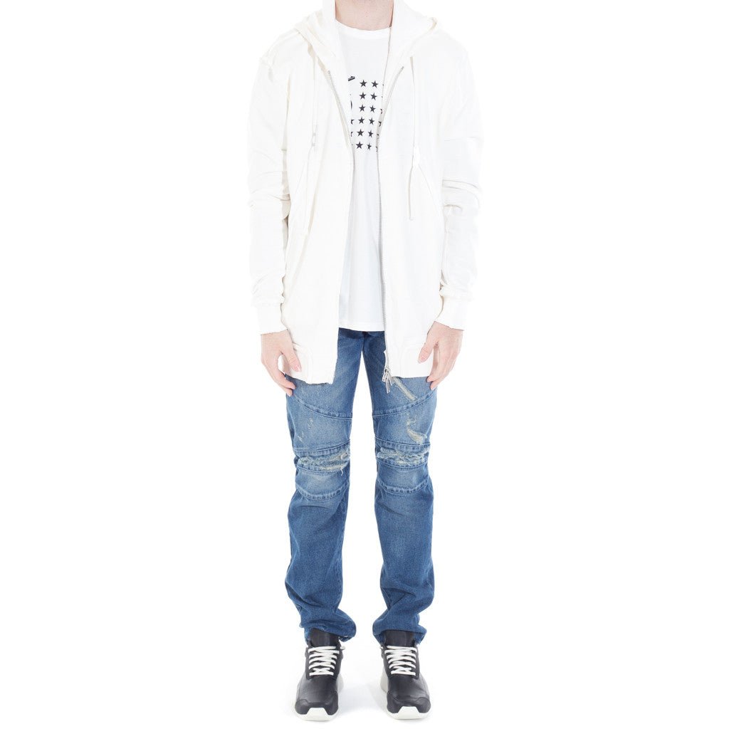Damir Doma Witt Zip Hoody White - 4