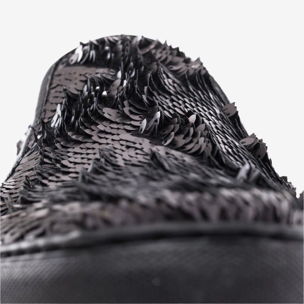 Juun.J Sequin Slip Ons Black - 6