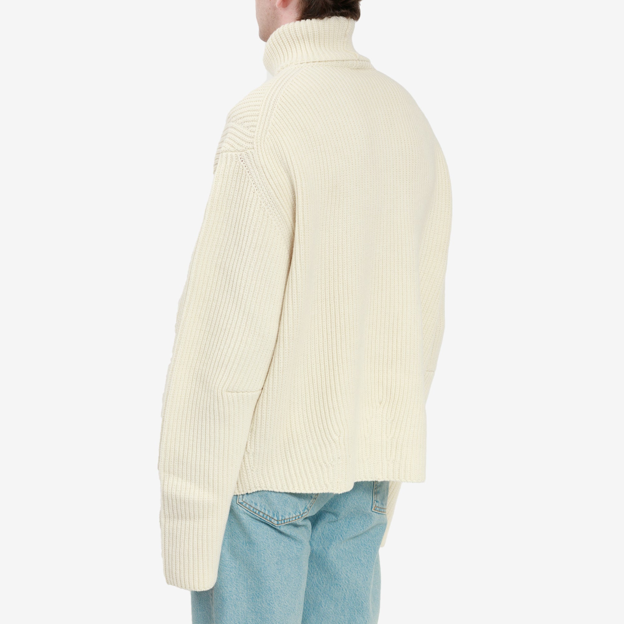 Ambush Knit Rib Turtleneck Tofu - 4