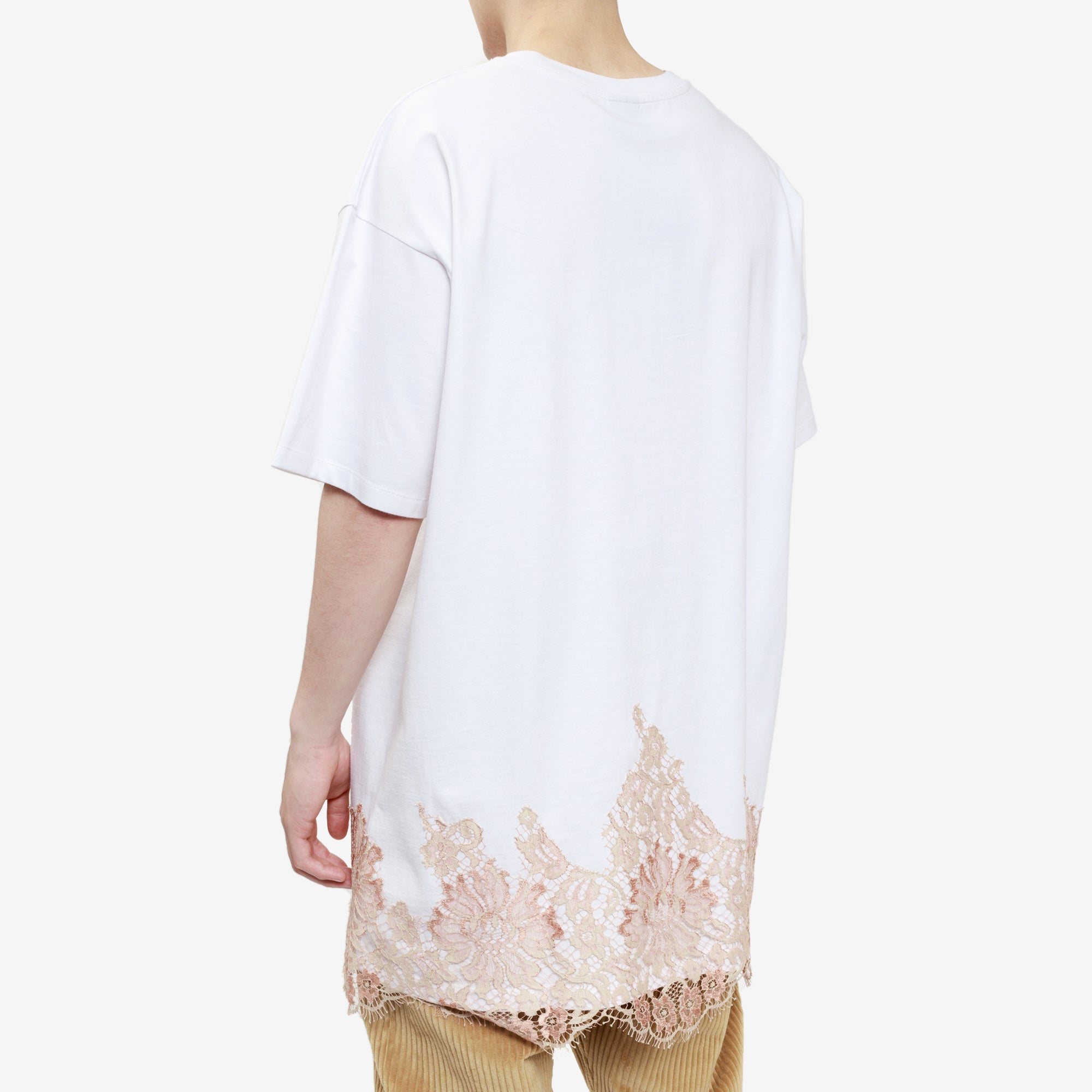 COOL T.M Oversize Lace T-Shirt White - 4
