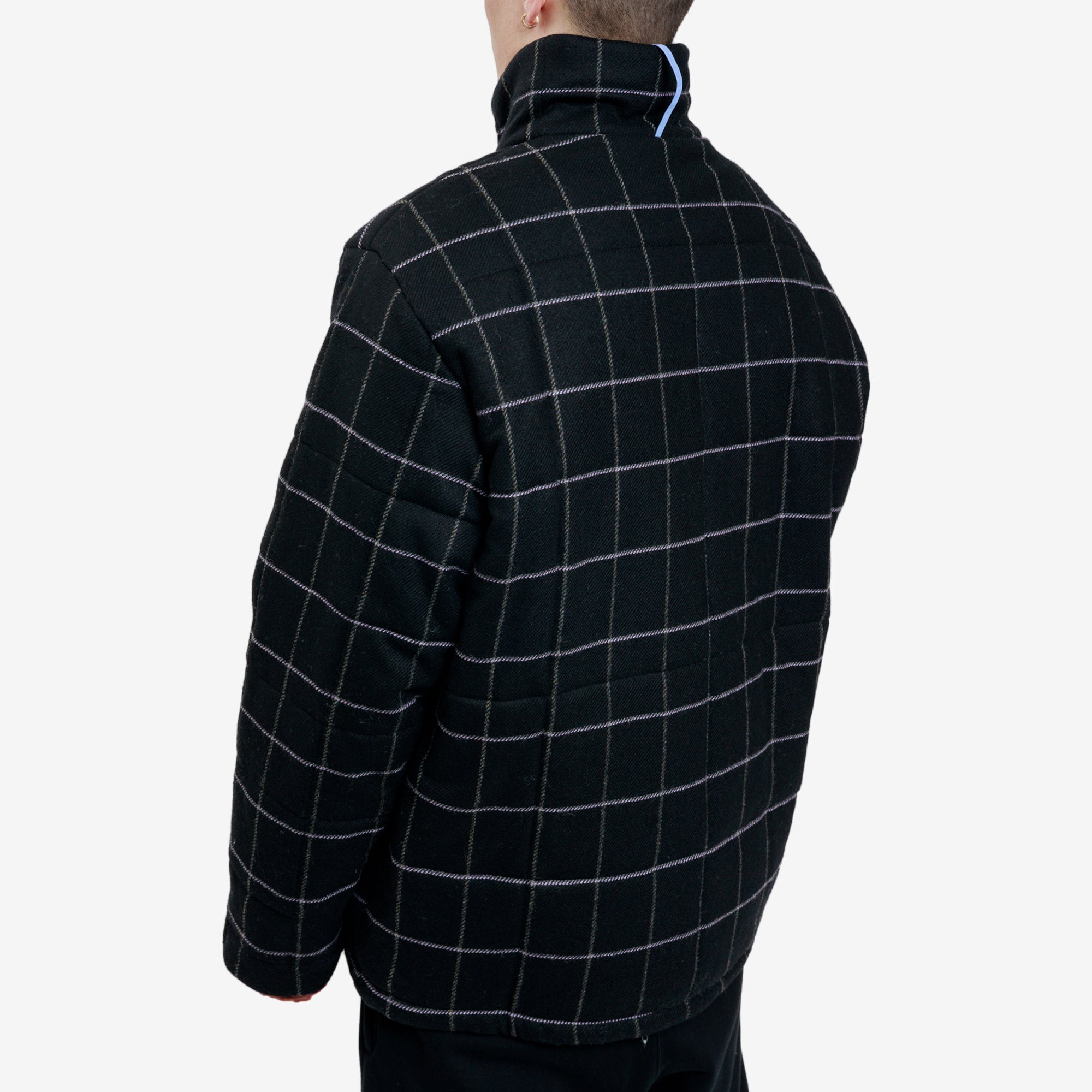 Alexander McQueen McQ Vortex Check Puffer Black - 4